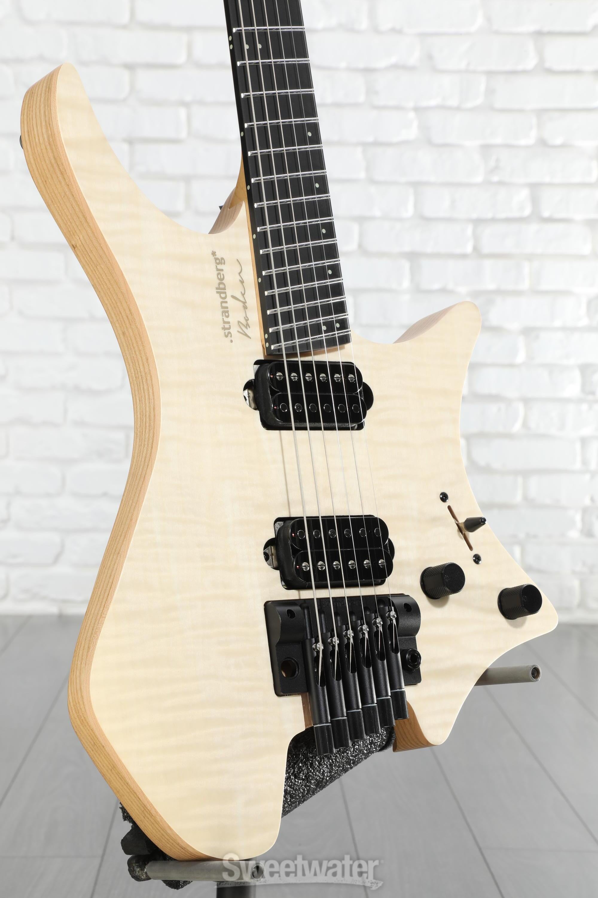 Strandberg Boden Prog NX 6 Electric Guitar - Natural Flame Maple