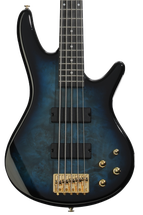Ibanez Gio GSR205PC 5-string Bass Guitar - Transparent