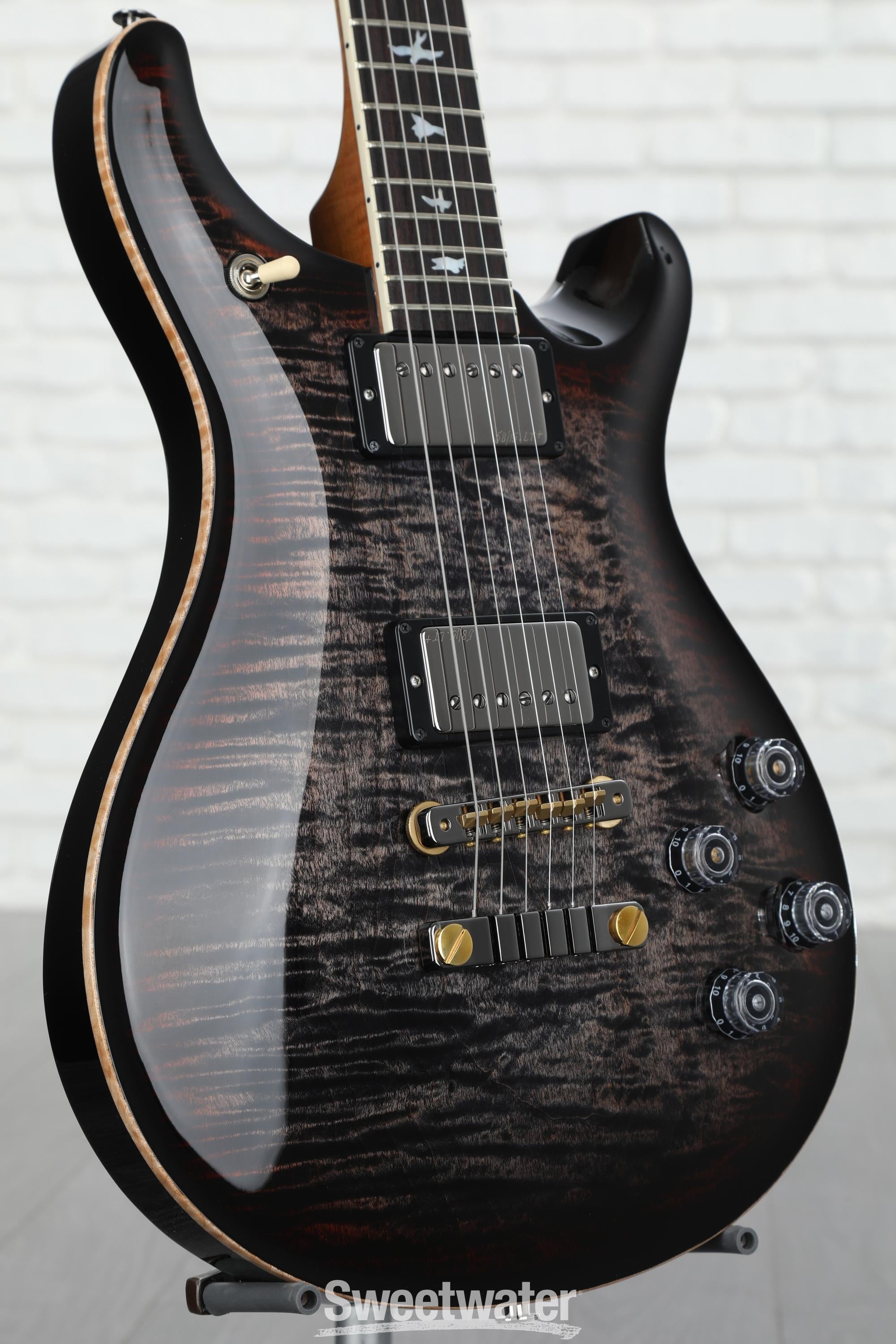PRS Wood Library McCarty 594 Electric Guitar - Charcoal Tri