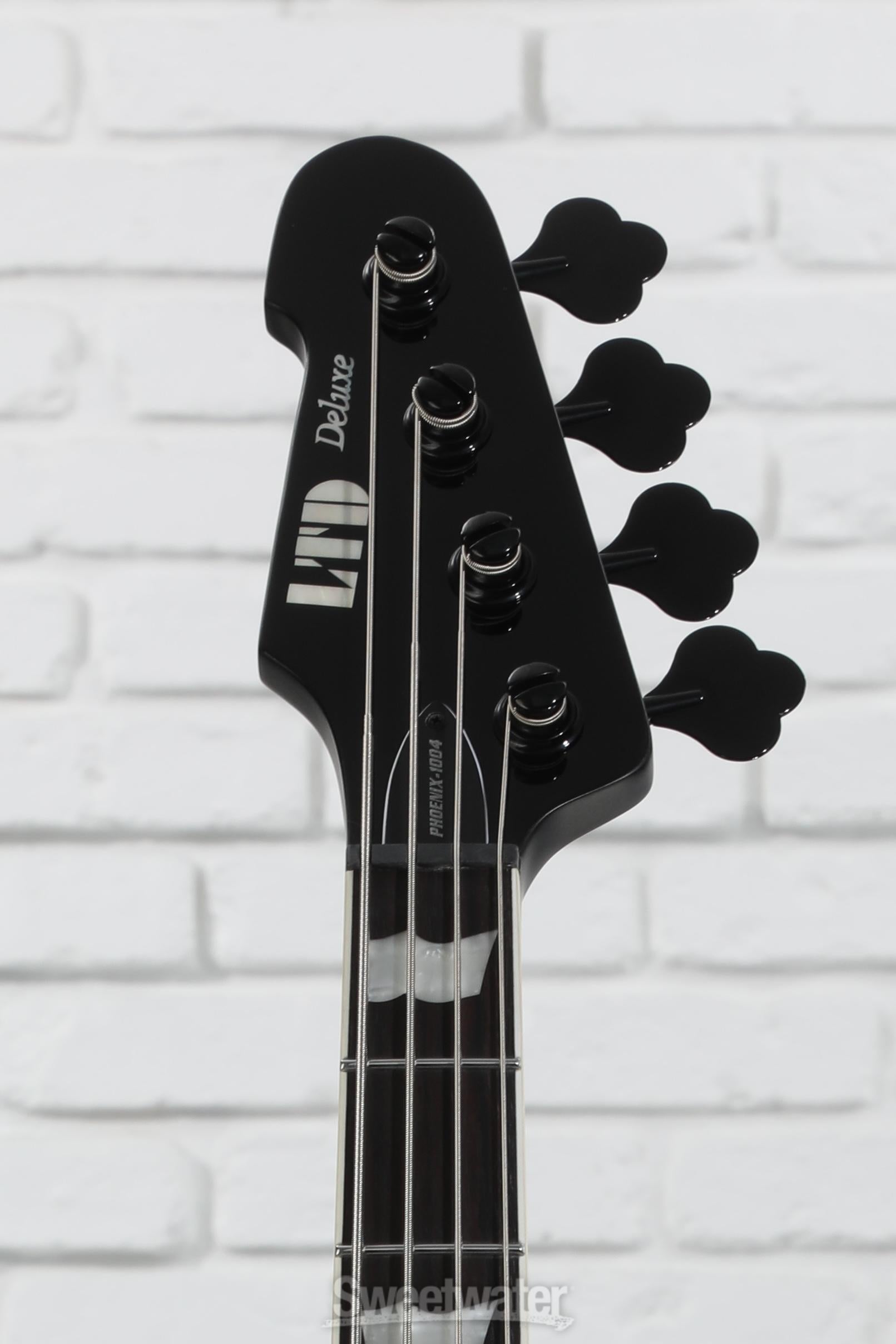 ESP LTD Phoenix-1004 Bass Guitar - Black