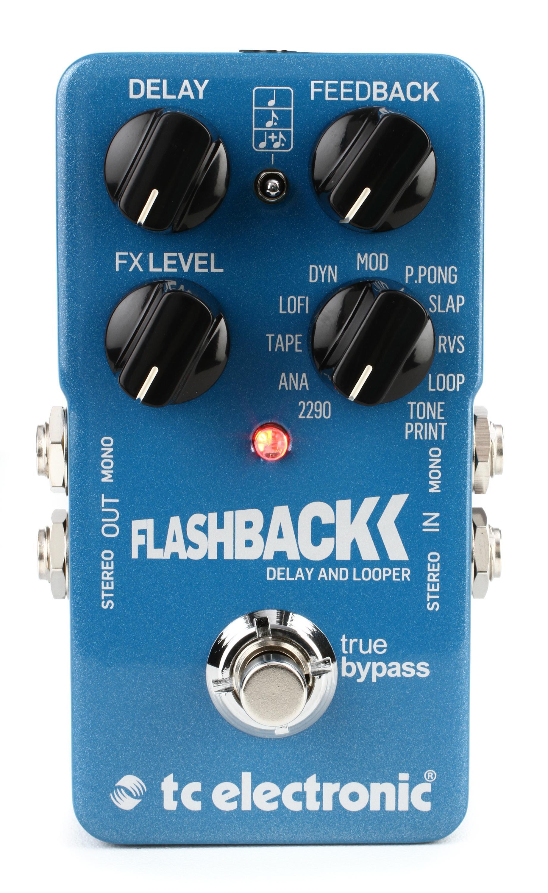 熱い販売 FLASHBACK ×4 DELAY AND LOOPER レコーディング/PA機器 