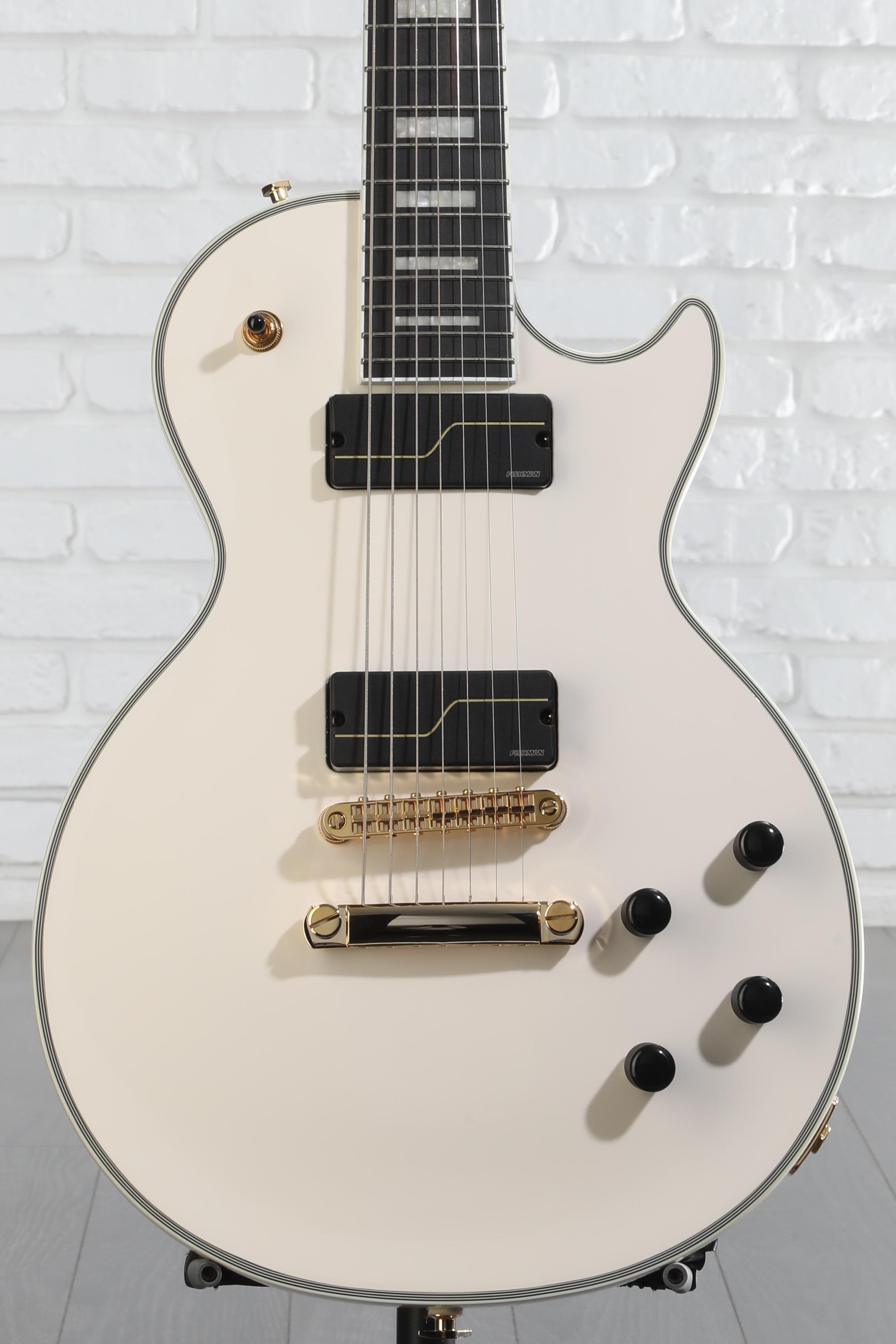 ギター Matt Heafy Les Paul Custom 7-String Amazon.com: Epiphone Matt Heafy Les Paul Customs Origins 7