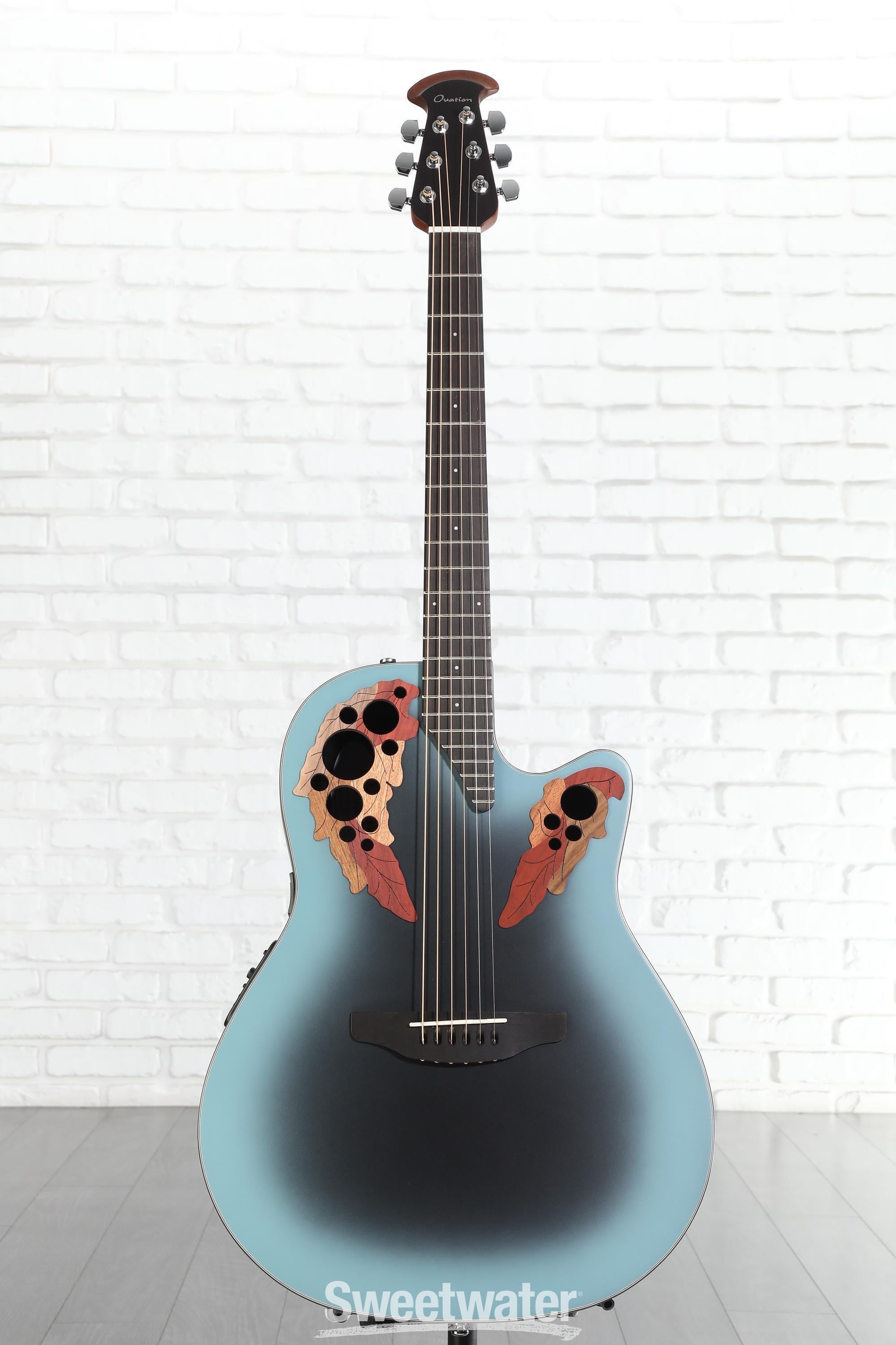 ギター Ovation Celebrity Elite CE44-RBB Ovation Celebrity Elite CE44-RBB Mid-Depth Acoustic-Electric