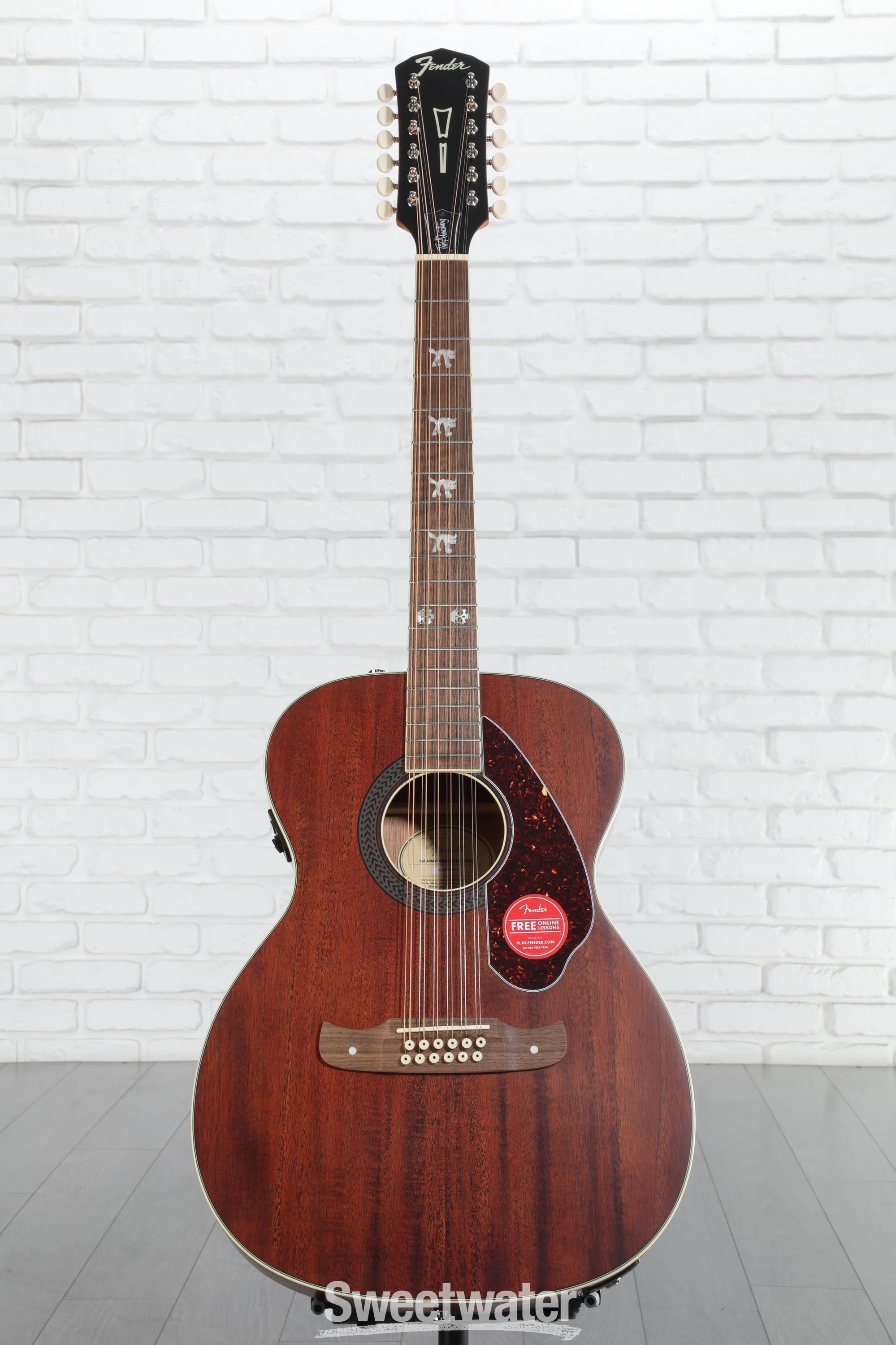 Fender Tim Armstrong Hellcat, 12-string Acoustic-Electric Guitar