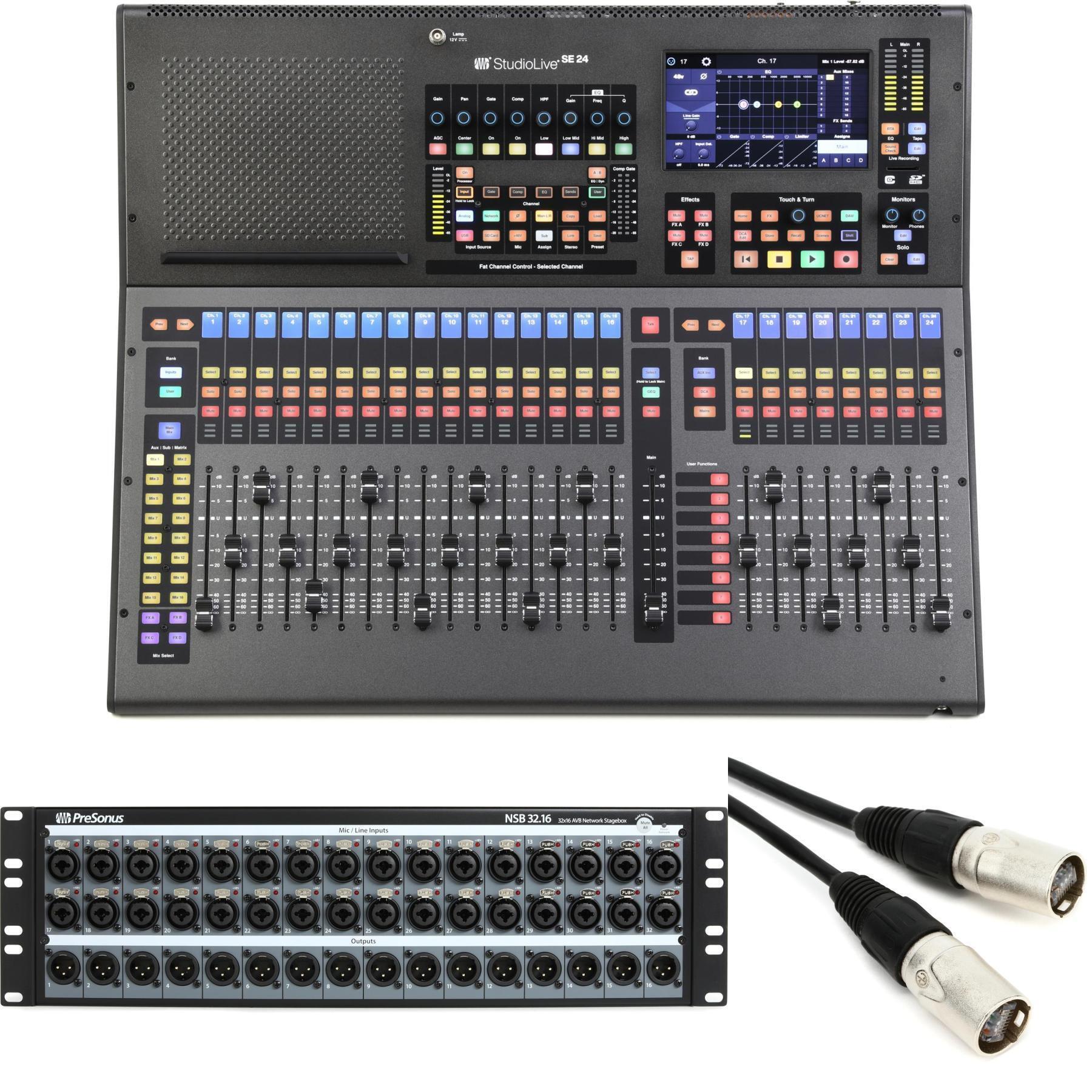 Photo of PreSonus StudioLive Series III SE 24 Digital Mixer with 32 Channel Stage Box