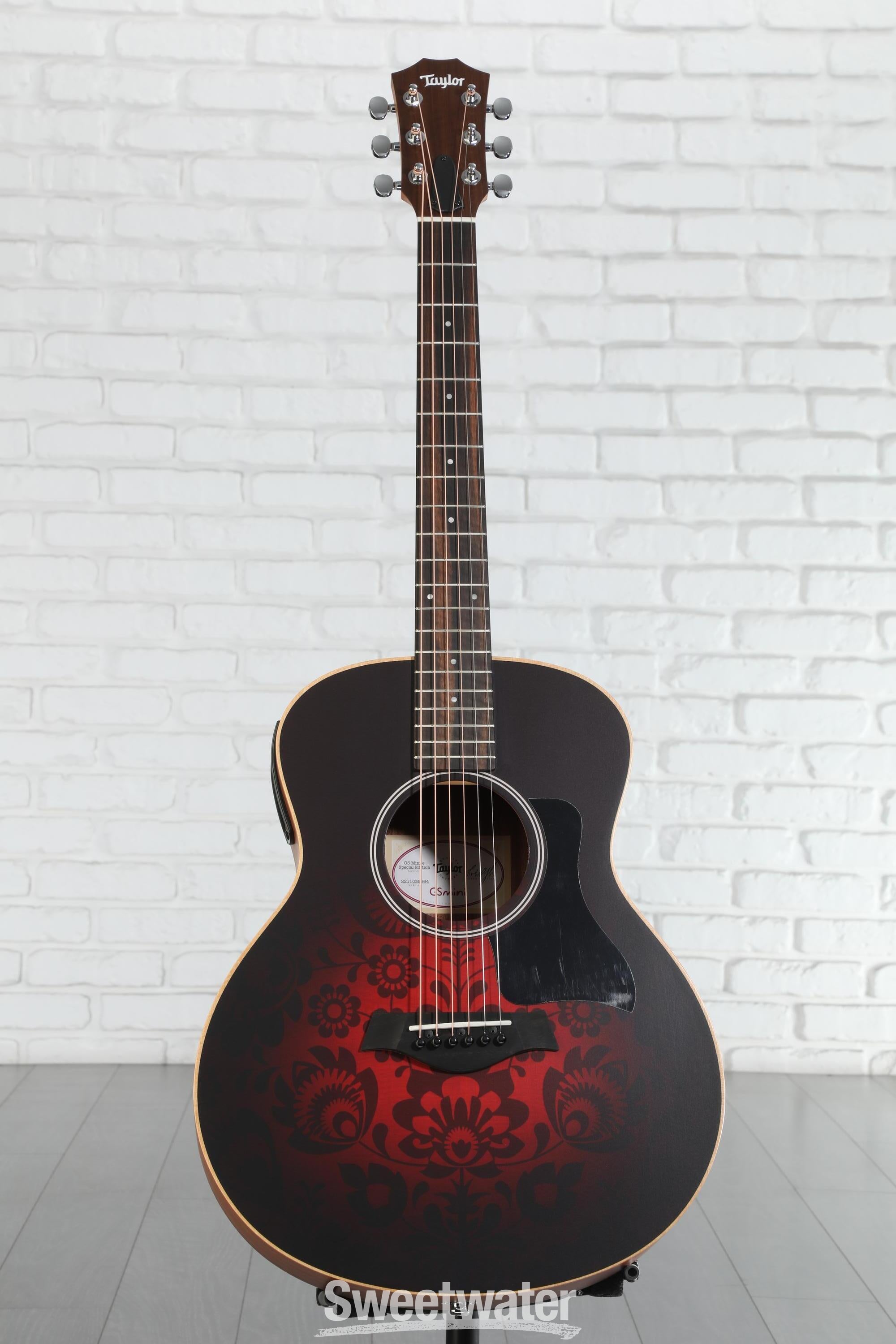 ギター Taylor Guitars GS Mini Taylor GS Mini-e Ziricote LTD Acoustic-electric Guitar - Natural