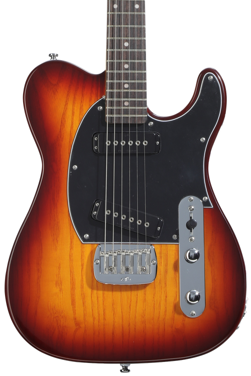 G&L Tribute ASAT Special Electric Guitar - Antique Sunburst, Dent