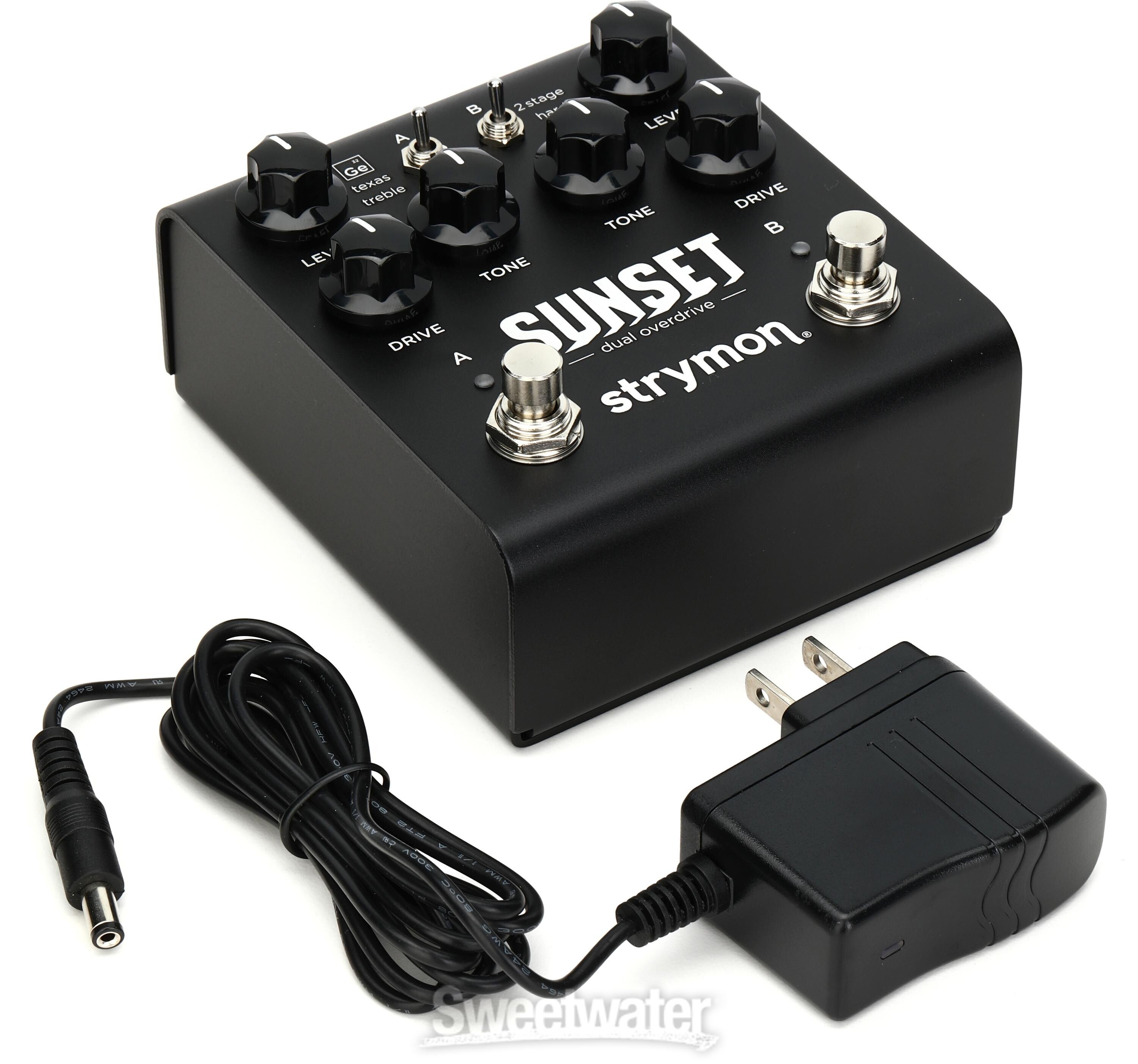 Strymon Sunset Dual Overdrive Pedal - Midnight Edition | Sweetwater