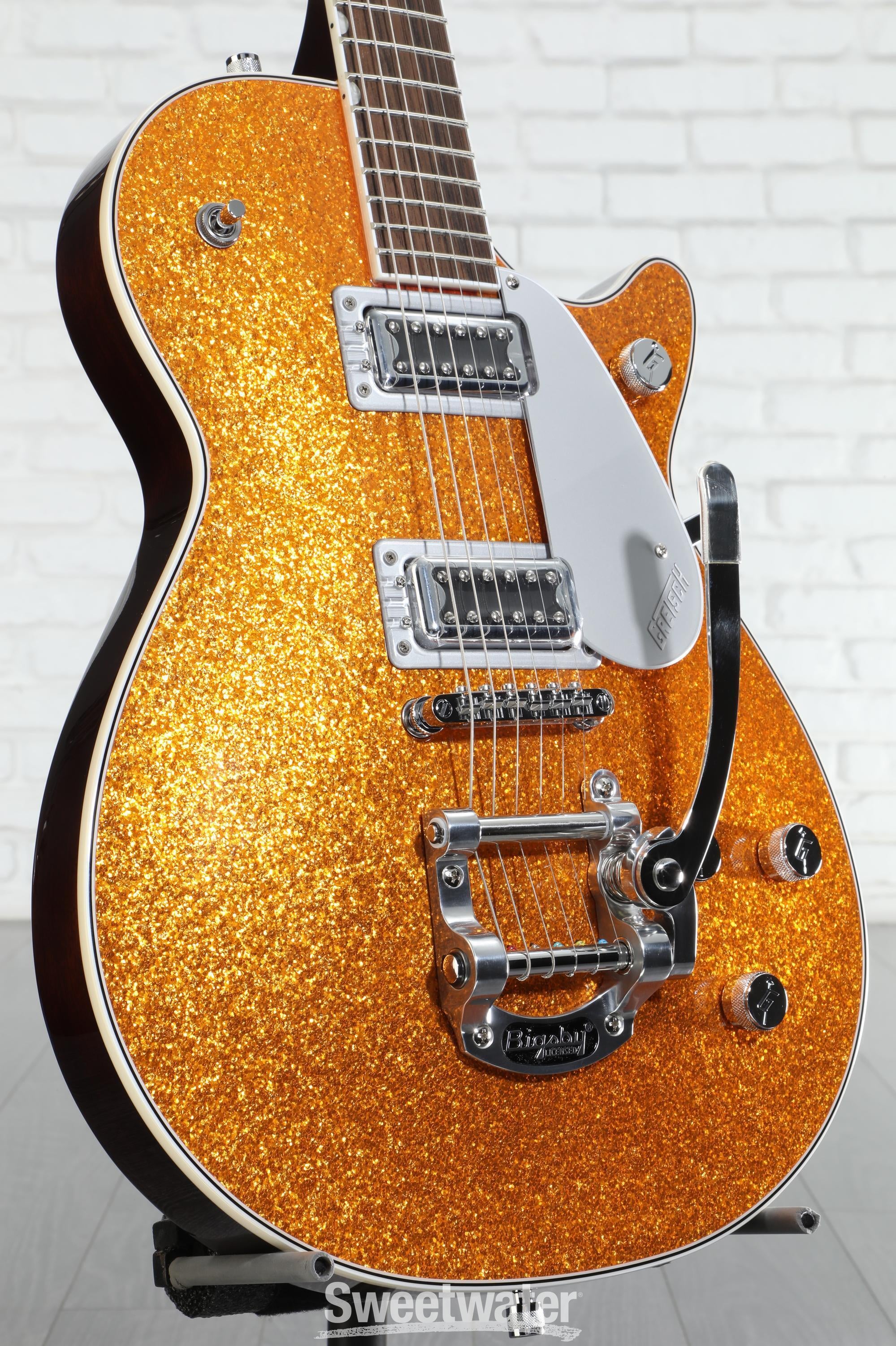 Gretsch Electromatic ゴールドスパークル Gretsch Electromatic Jet Electric Guitar - Gold Sparkle