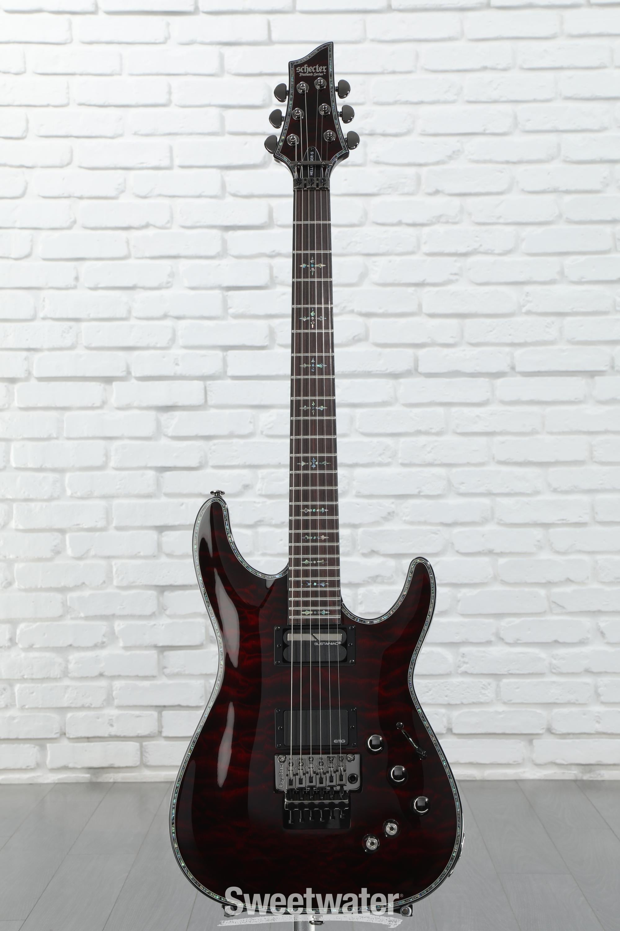 Schecter Hellraiser C-1 FR-S Electric Guitar - Black Cherry Schecter Hellraiser C-1 FR-S Electric Guitar - Black Cherry
