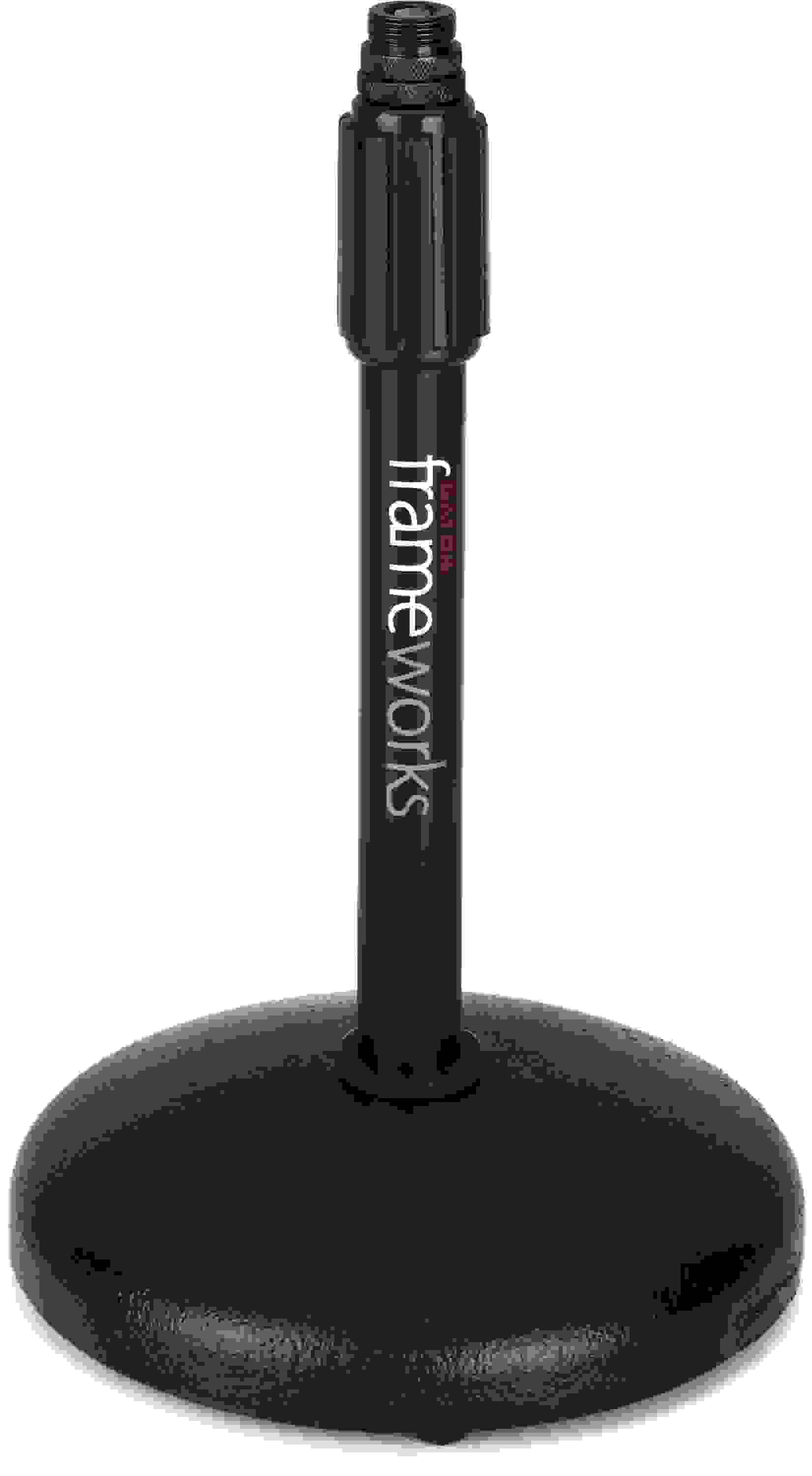 Gator Frameworks GFW-MIC-0501 Round Base Desktop Mic Stand