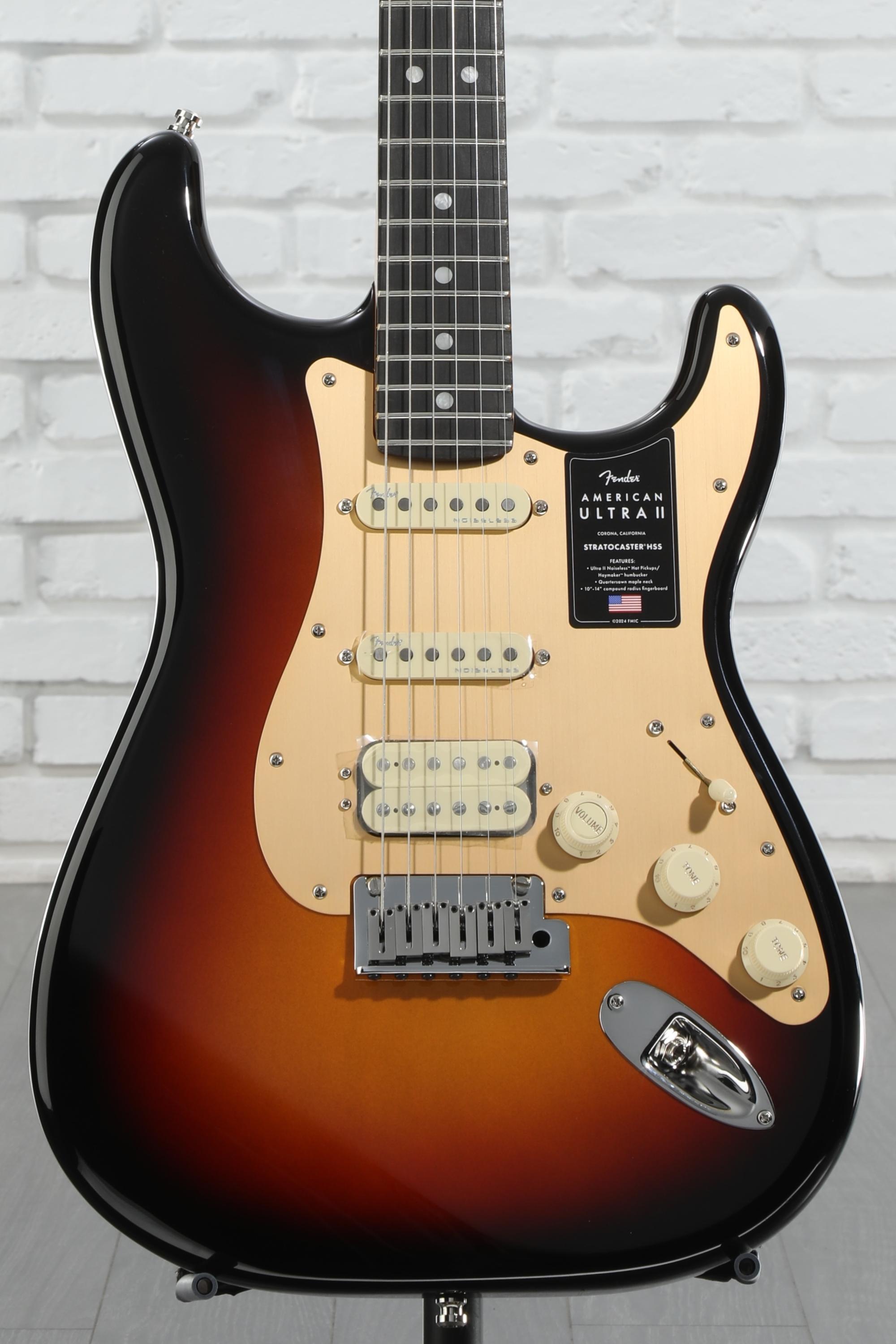 Fender American Ultra II Stratocaster HSS Electric Guitar