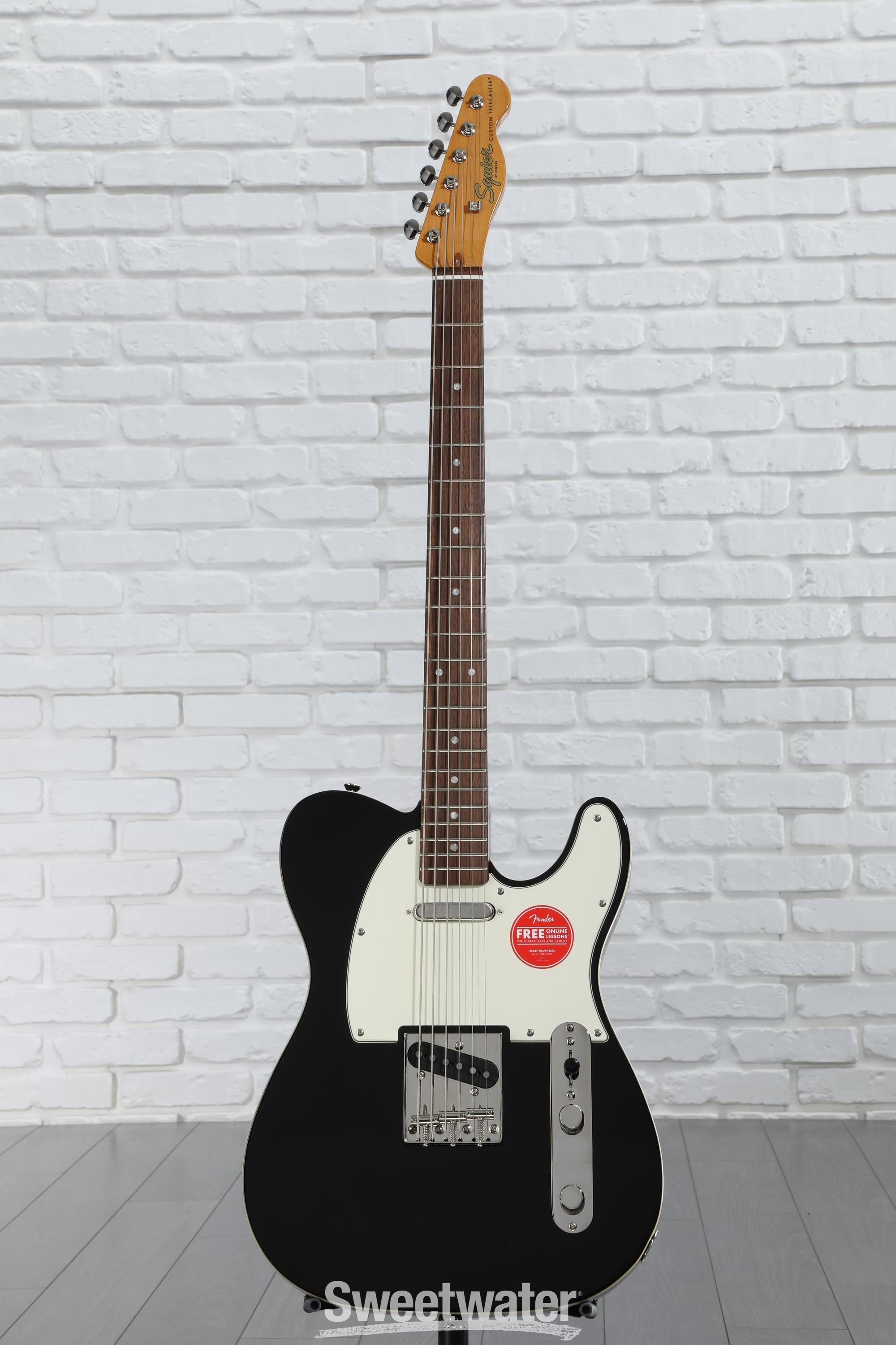 【美品】SQUIER Classic Vibe Baritone Custom Squier Classic Vibe Baritone Custom Telecaster Black