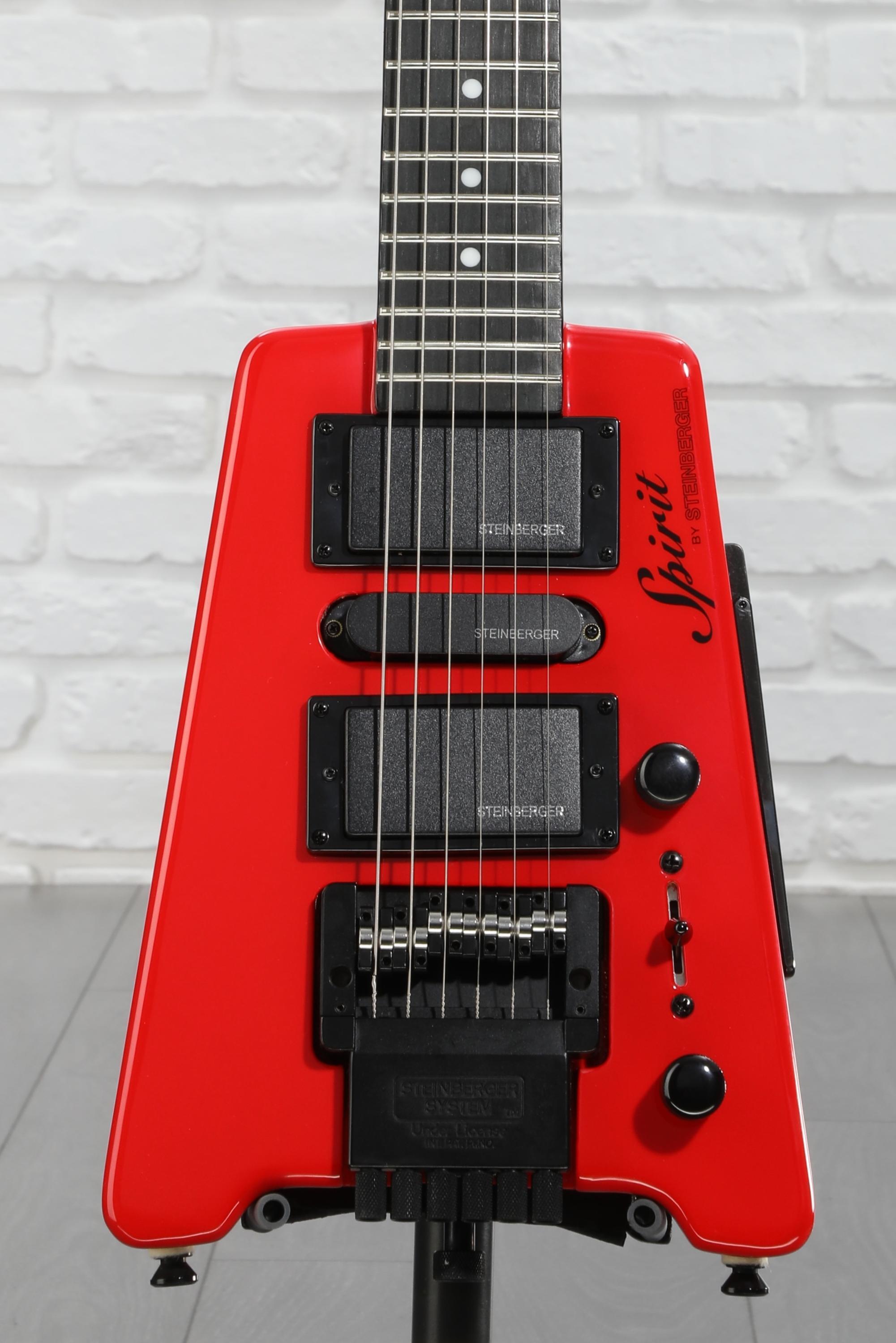 Steinberger Spirit GT-PRO Deluxe Electric Guitar - Hot Rod Red