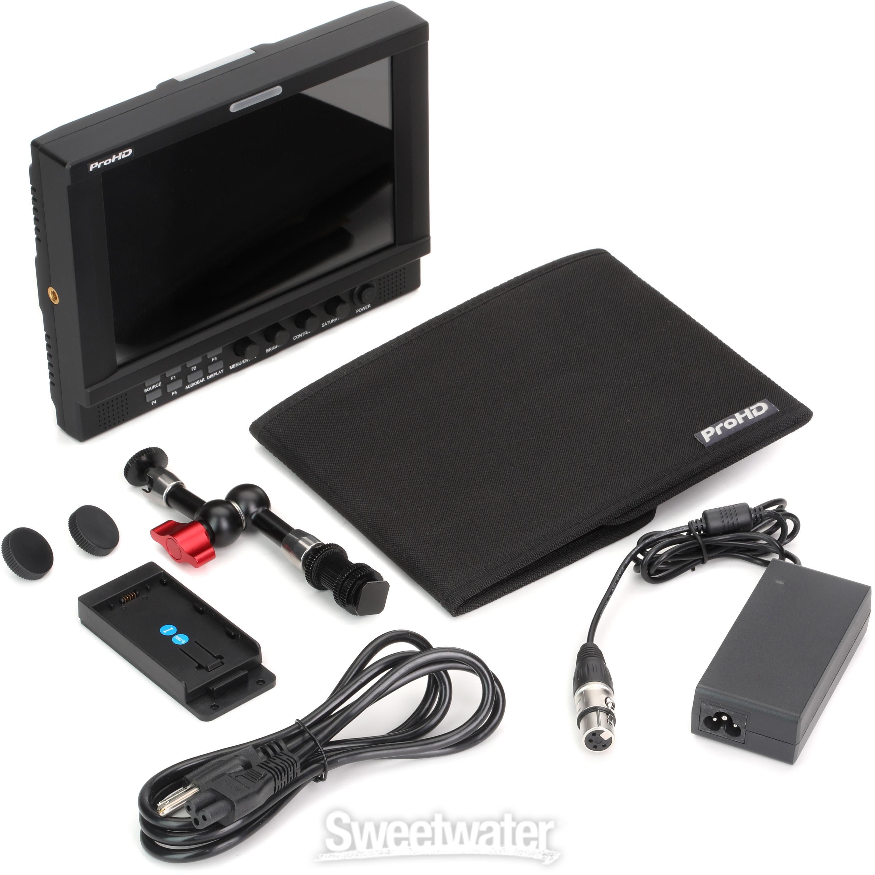 JVC DT-X93H ProHD 9-inch Full HD 3GSDI & HDMI LCD Monitor | Sweetwater