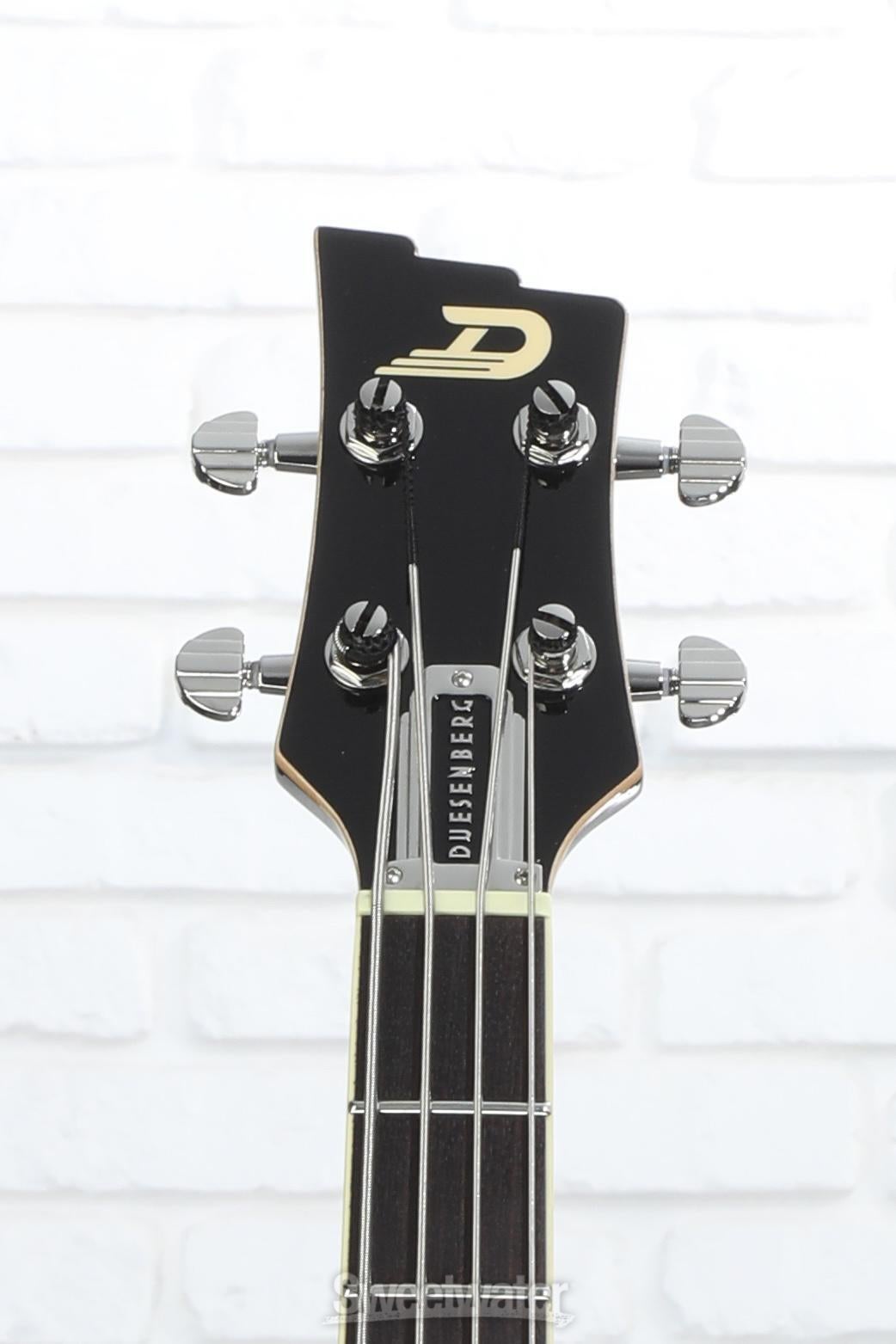 Duesenberg Starplayer Semi-hollowbody Electric Bass - Black