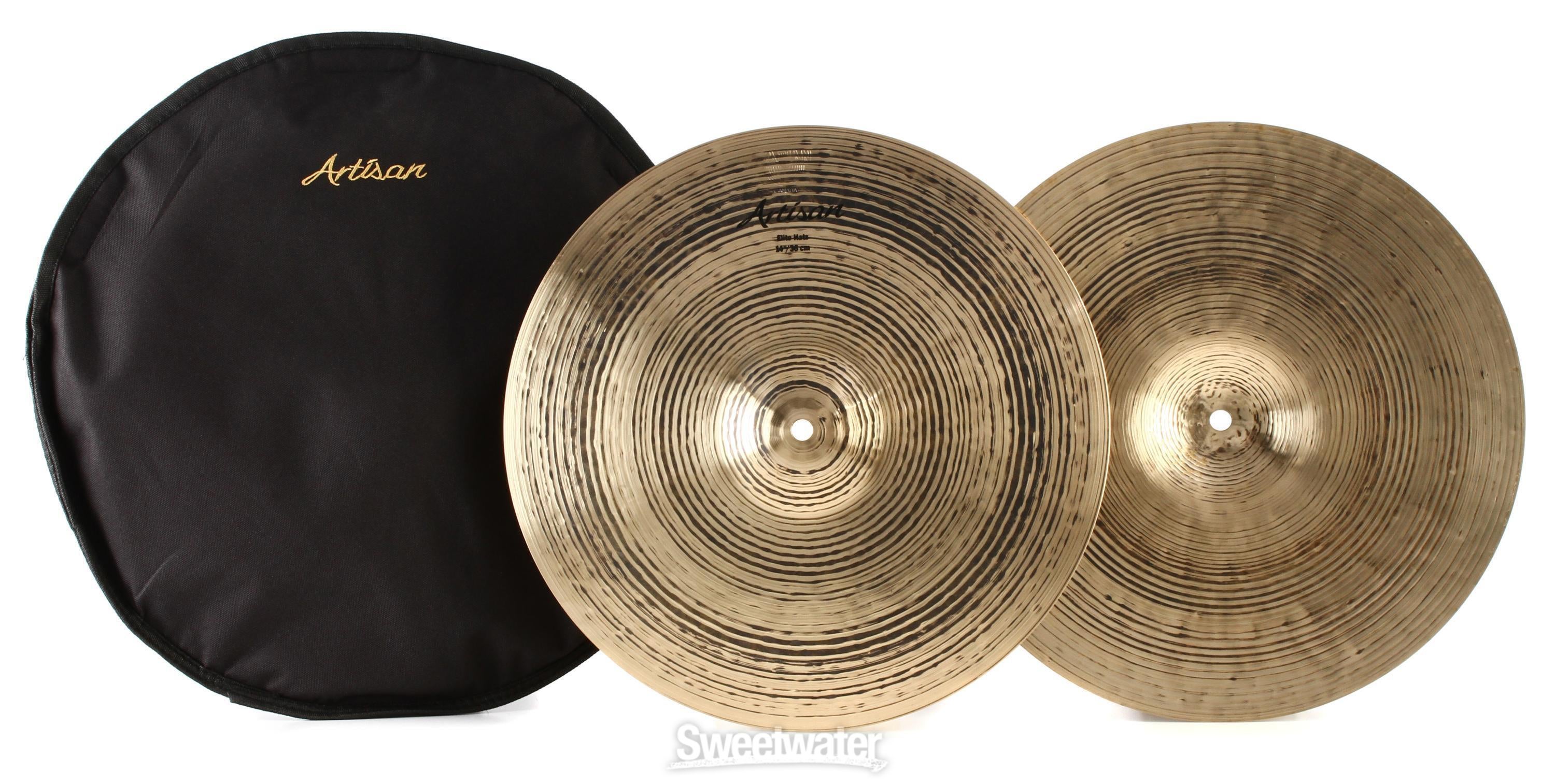 Sabian 14 inch Artisan Elite Hi-hat Cymbals | Sweetwater