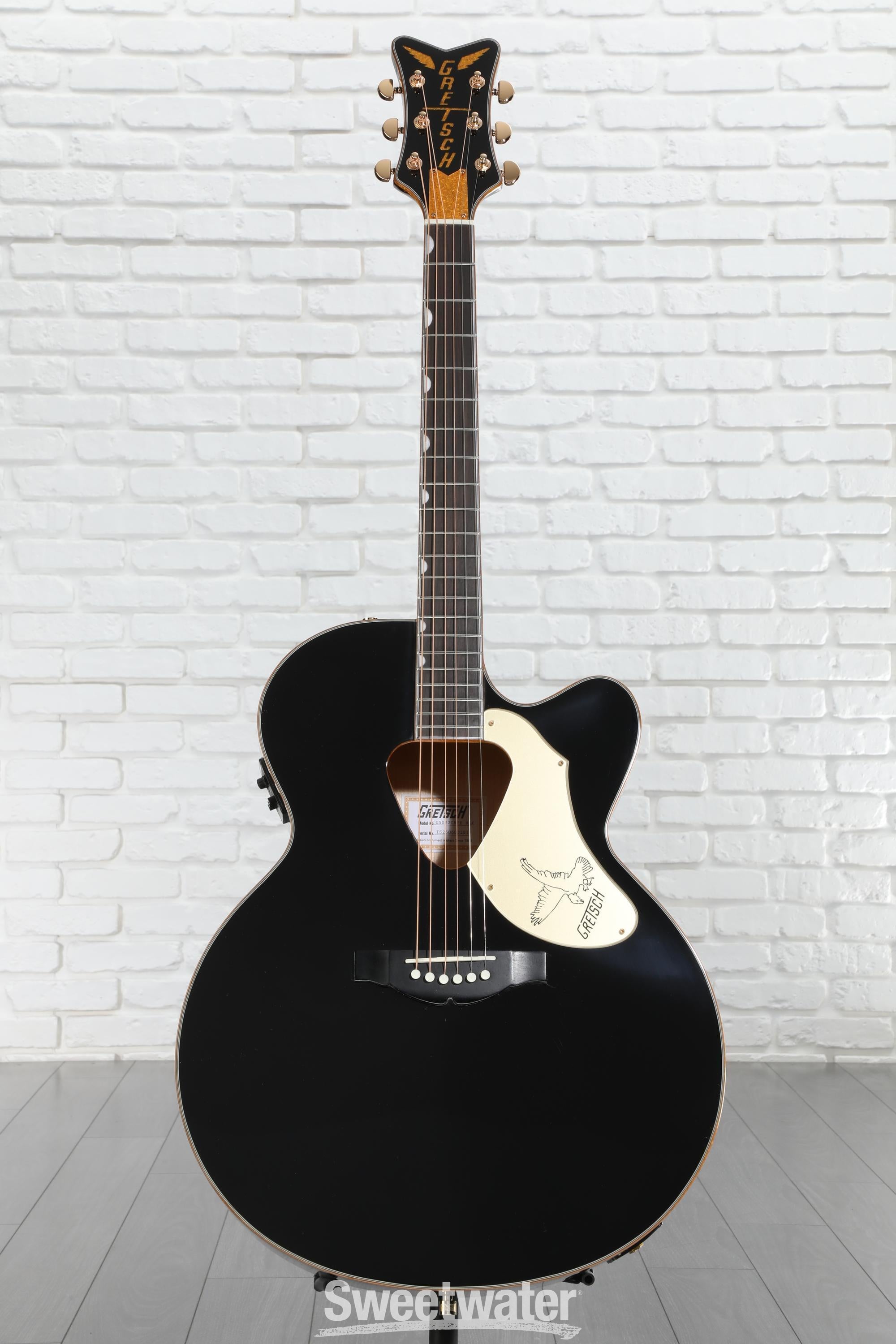 GRETSCH グレッチ G5022CBFE BLK Gretsch G5022CBFE Rancher Falcon Jumbo Cutaway Acoustic