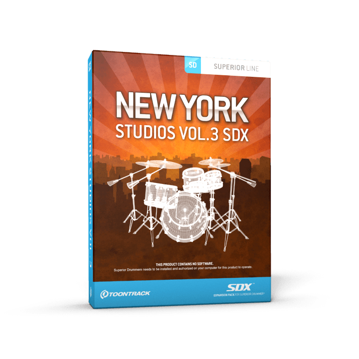 Toontrack Custom and Vintage SDX Sound Expansion | Sweetwater