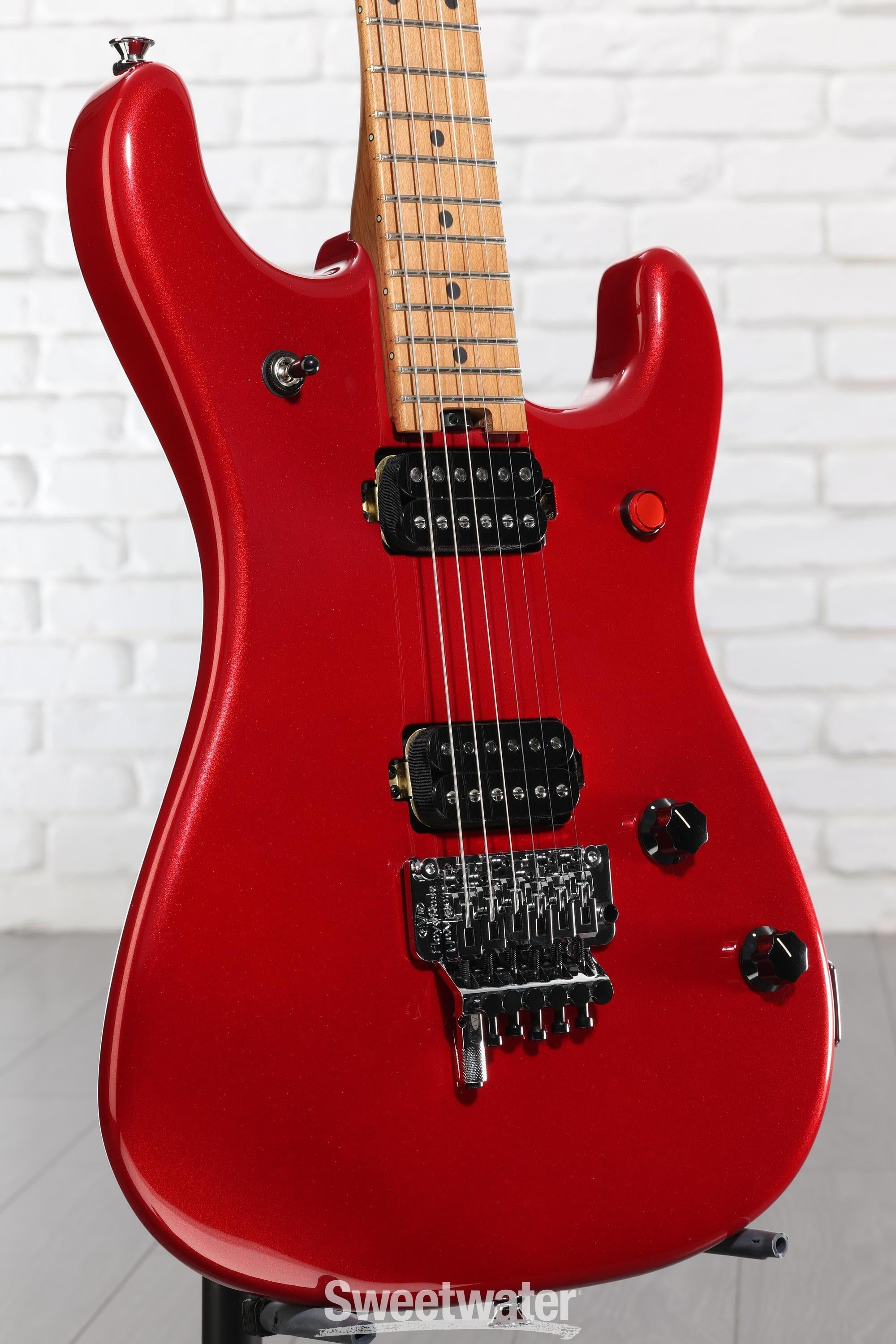 Photo of EVH 5150 Series Deluxe Electric Guitar - Candy Apple Red Metallic, Maple Fingerboard