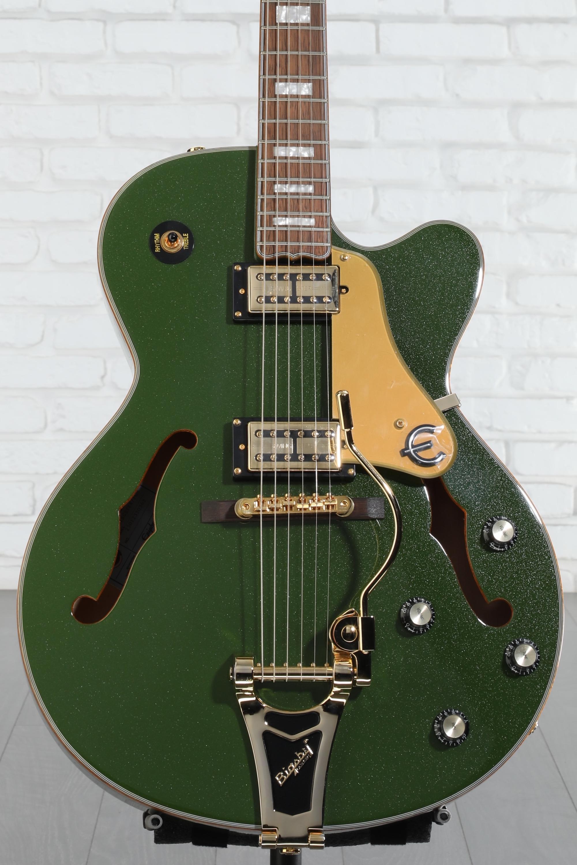 ギター Epiphone Emperor Swingster Forest green Epiphone Emperor Swingster – Gibson