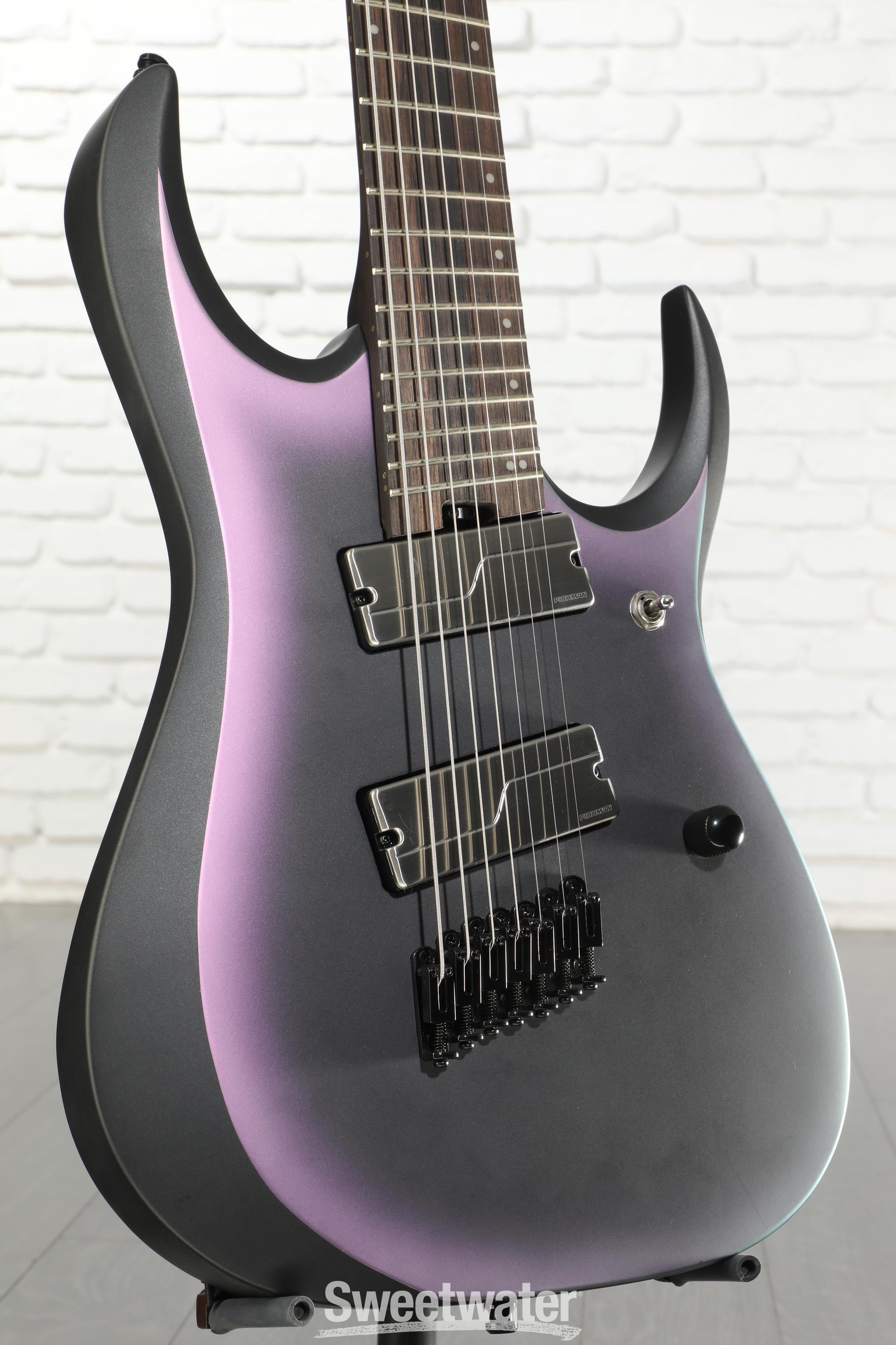 Ibanez エレキギター　RGD71ALMS Ibanez Axion Label RGD71ALMS - Black Aurora Burst Matte | Sweetwater