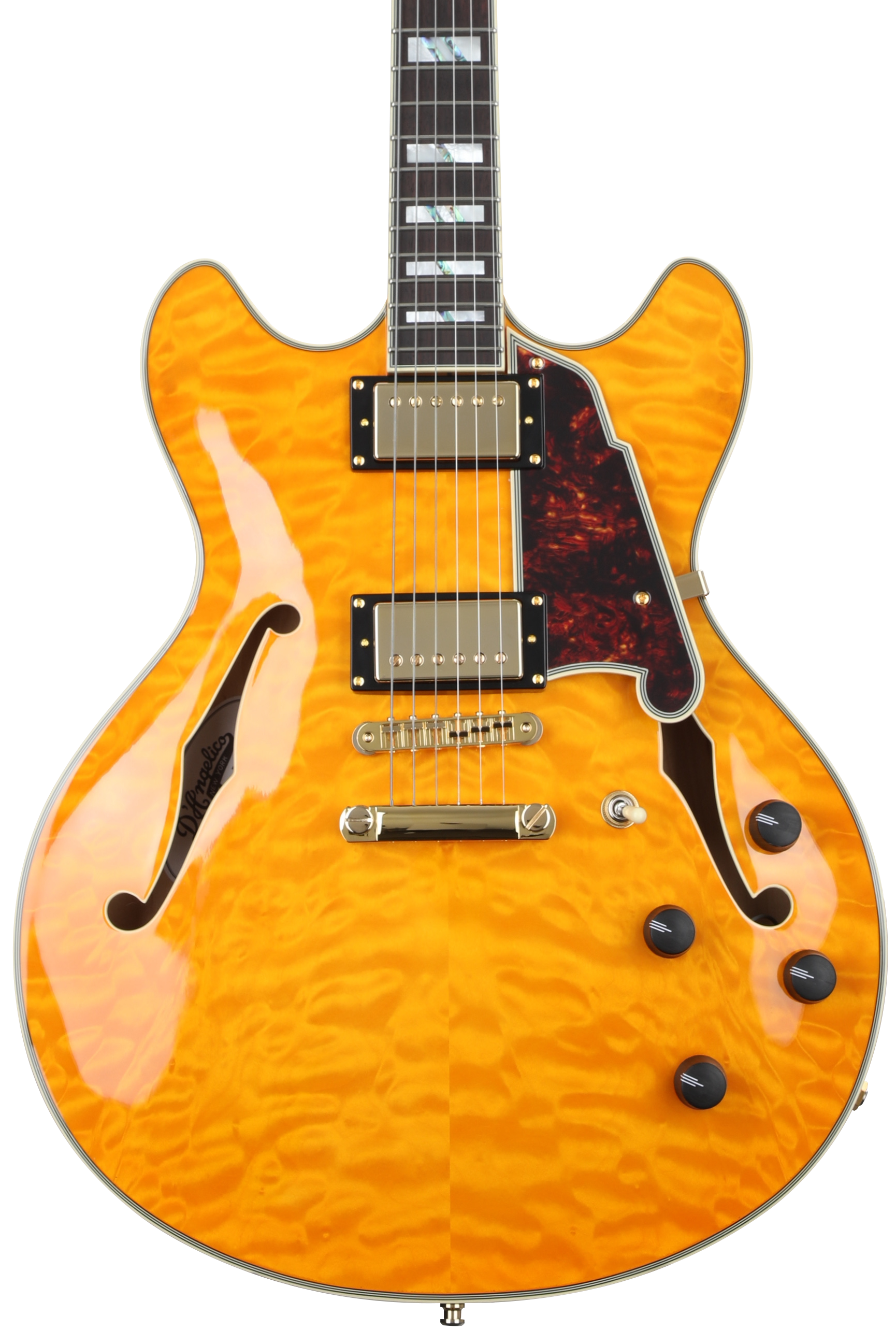 D'Angelico Excel DC XT Semi-hollowbody Electric Guitar - Vintage