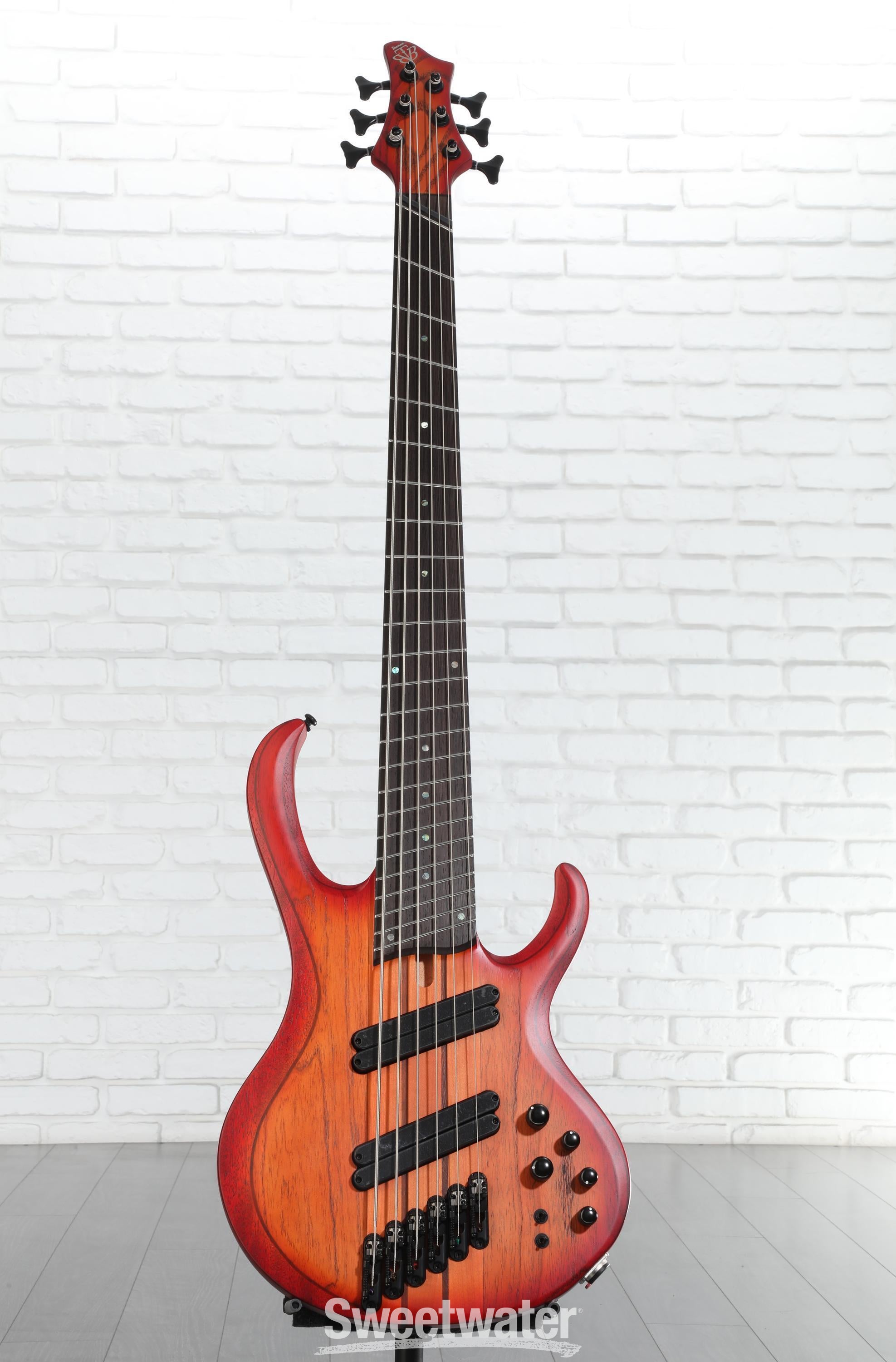 Ibanez Bass Workshop BTB866MS 6-string Electric Bass - Brown