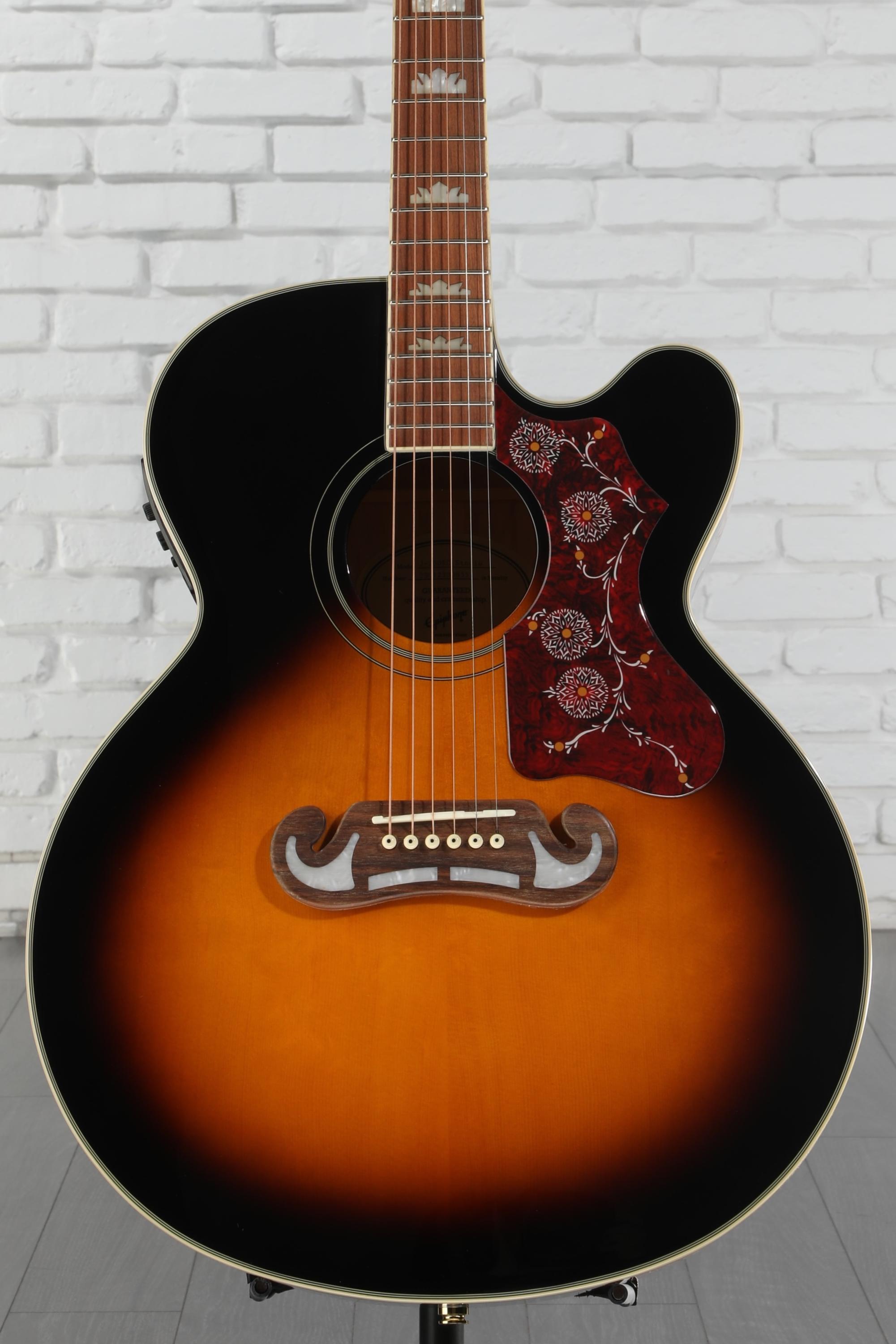 Epiphone J-200EC Studio Acoustic-Electric Guitar - Vintage