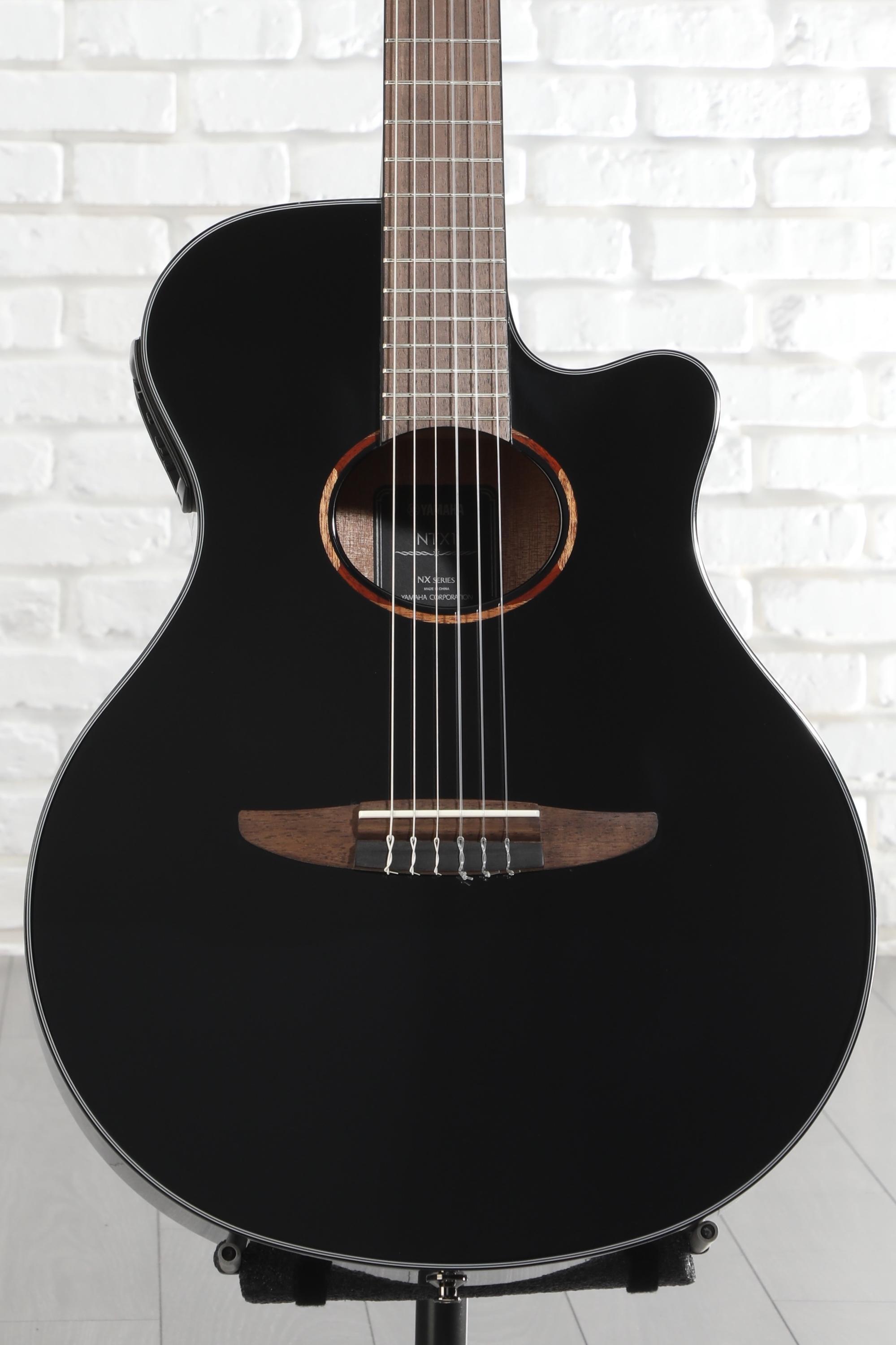 Yamaha NTX1 Nylon String Acoustic-electric Guitar - Black | Sweetwater