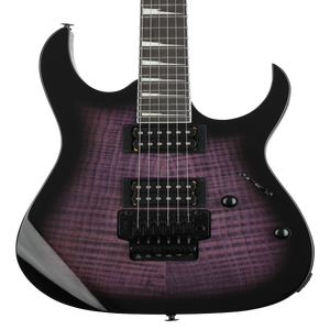 Ibanez Gio RG320FAT Electric Guitar - Transparent Violet Sunburst 