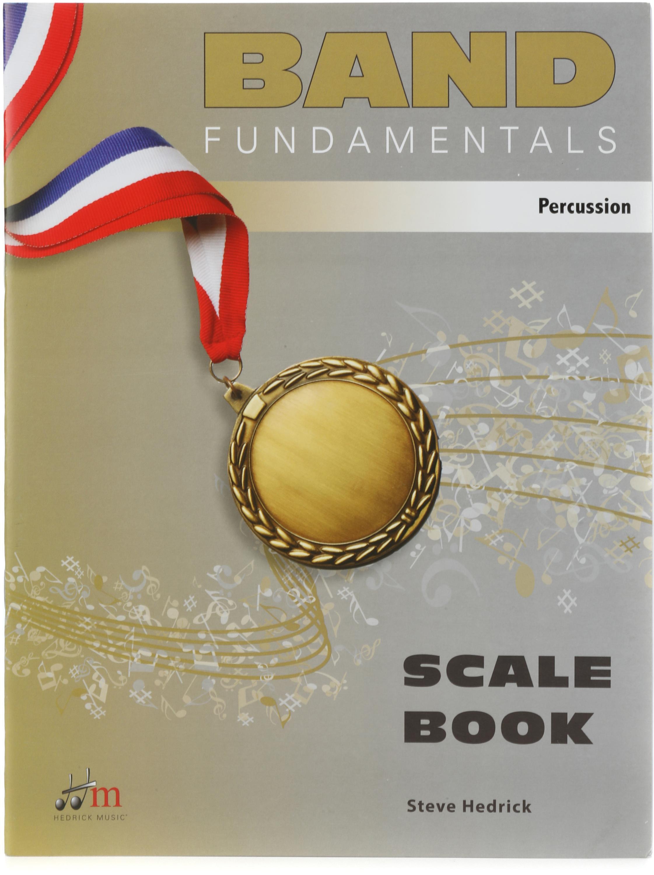 Photo of Hedrick Music Band Fundamentals Scale Book - Percussion