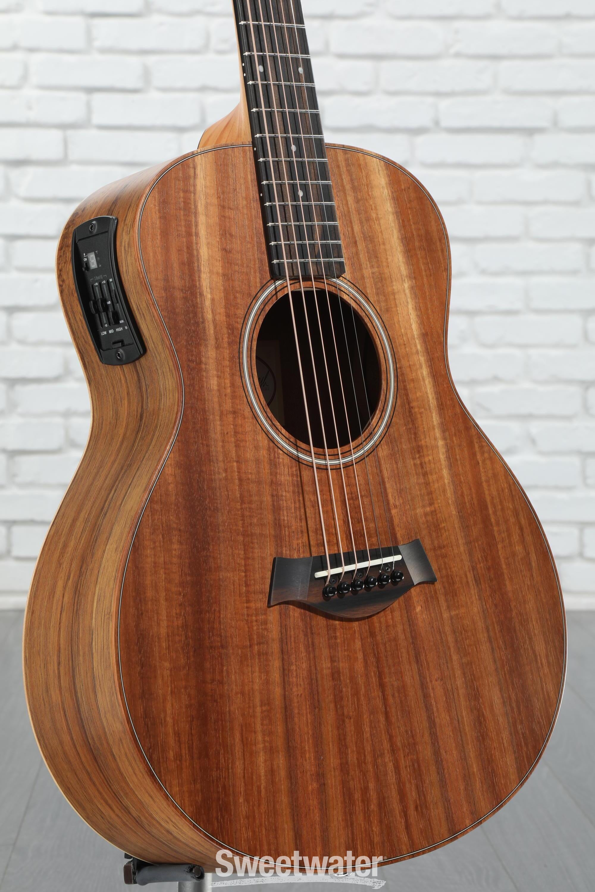 GS Mini-e Koa Layered Koa Acoustic-Electric Guitar | Taylor
