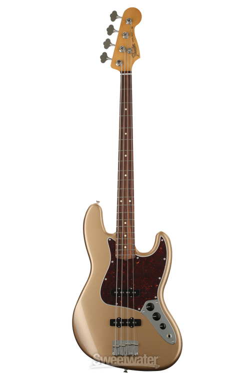 Fender Vintera '60s Jazz Bass - Firemist Gold with Pau Ferro Fingerboard