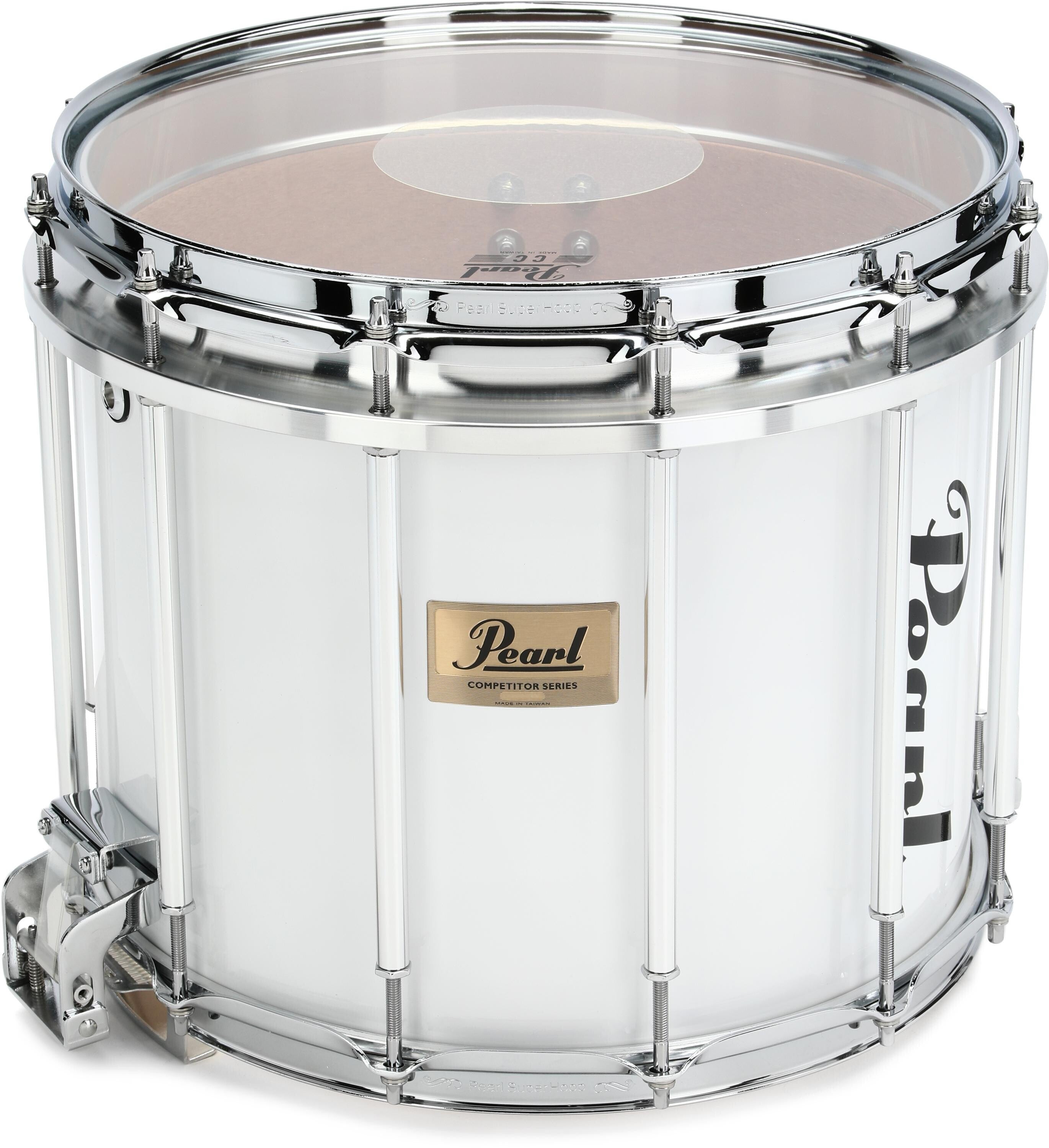 Pearl Competitor CMSX Marching Snare Drum - 14 x 12 inch - Pure