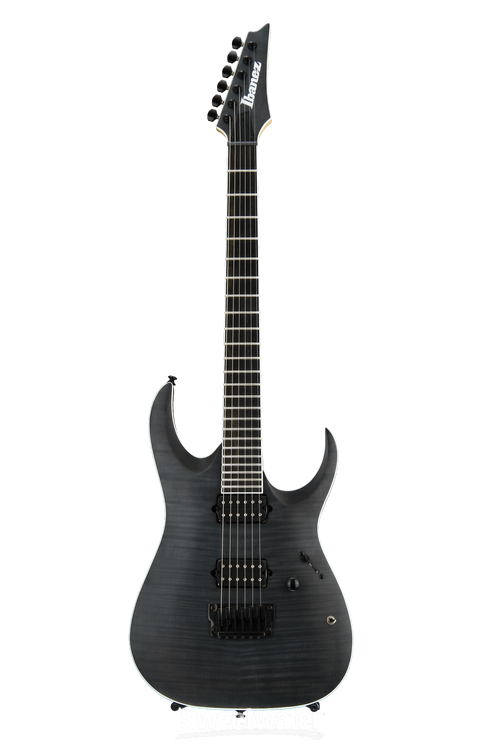Ibanez RGA Iron Label RGAIX6FM - Transparent Gray Flat Ibanez RGA Iron Label RGAIX6FM - Transparent Gray Flat
