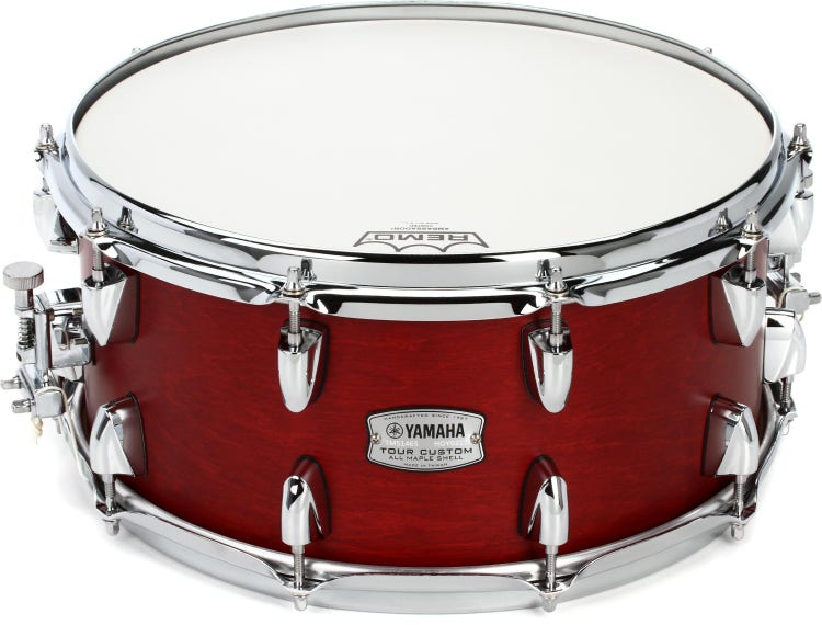 Pearl Philharmonic Concert Snare Drum - Solid Shell Walnut 14x6.5, Rounded  Bearing Edges