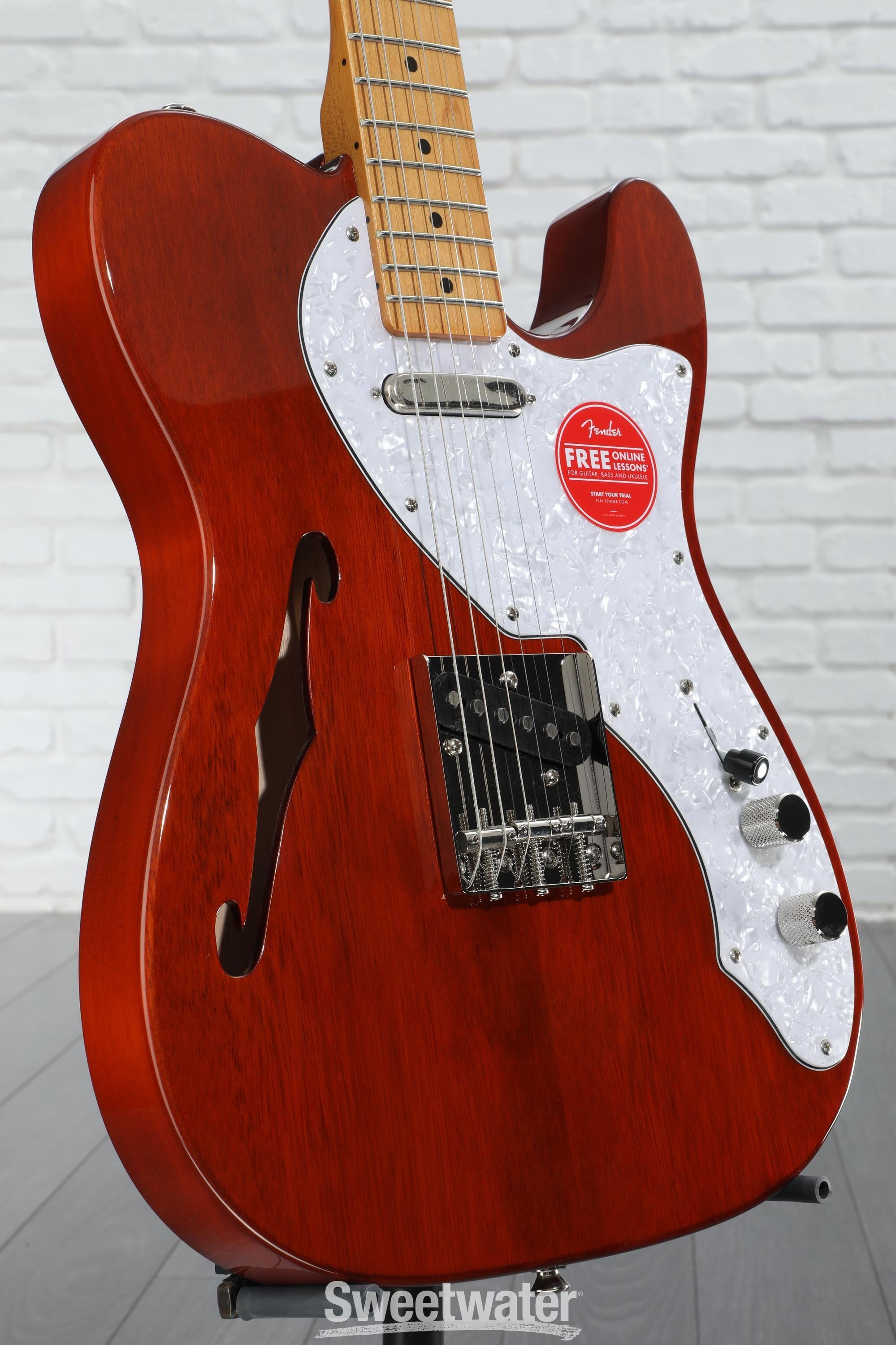 ギター Squier Classic Vibe Telecaster Thinline Squier Classic Vibe '60s Telecaster Thinline - Natural