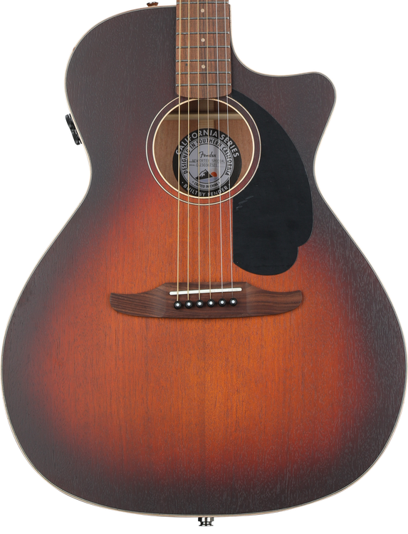 Fender Newporter Special Acoustic-electric Guitar - Honey Burst