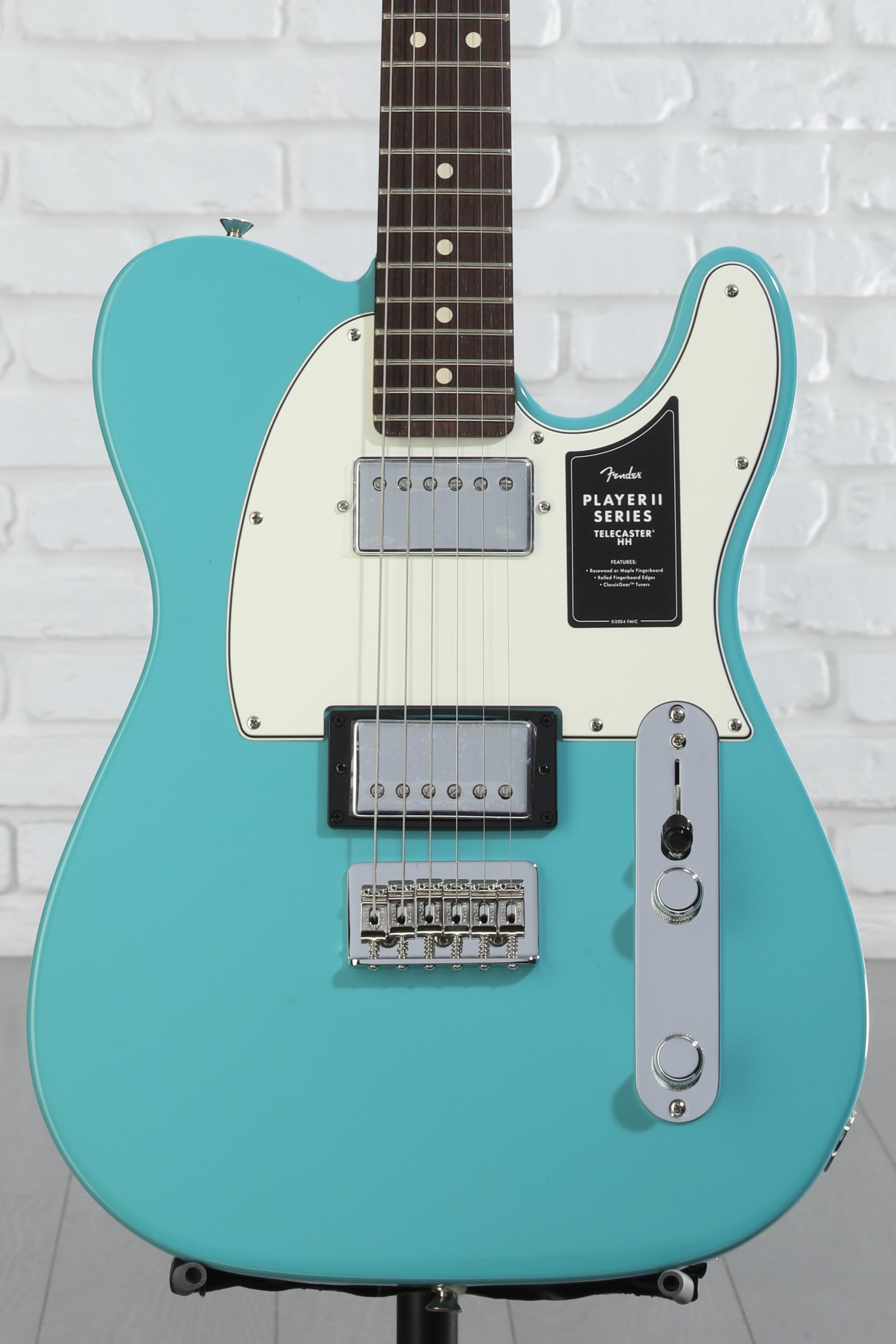 Fender Player II Telecaster HH Electric Guitar - Aquatone