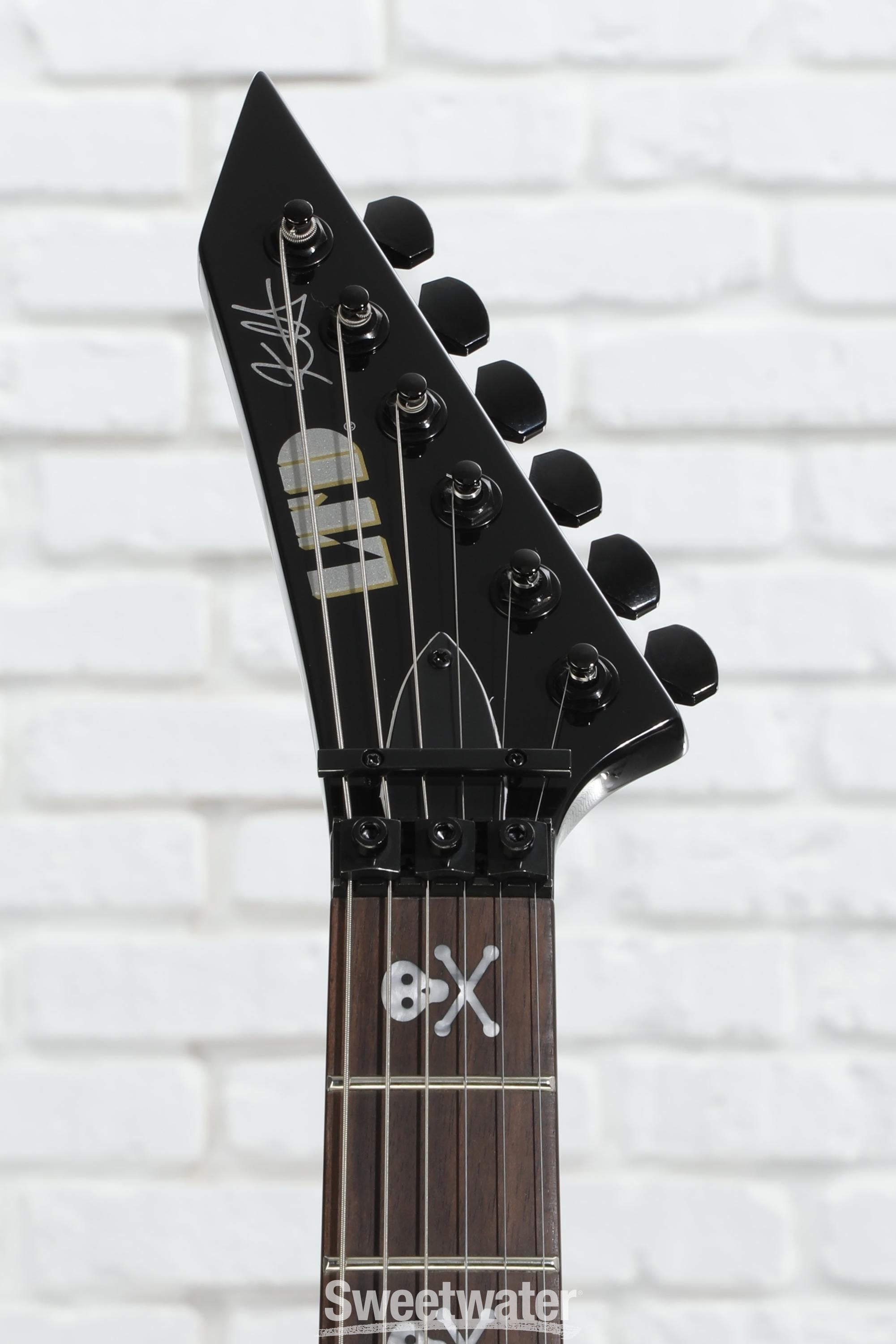 ESP LTD Kirk Hammett Signature KH-602 - Black | Sweetwater