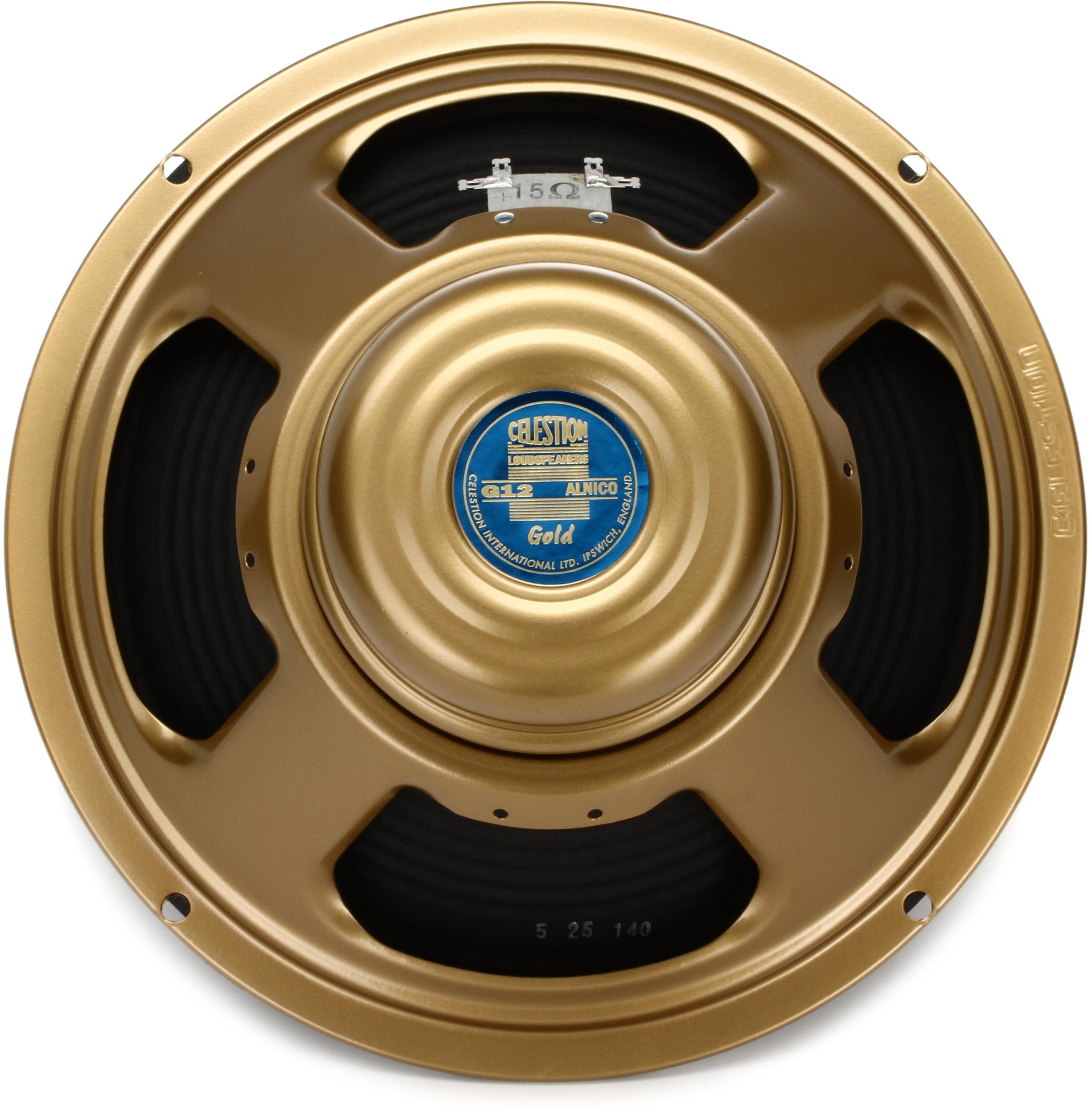 Celestion Gold 12-inch 50-watt Alnico Replacement Guitar Amp Speaker - 15  ohm