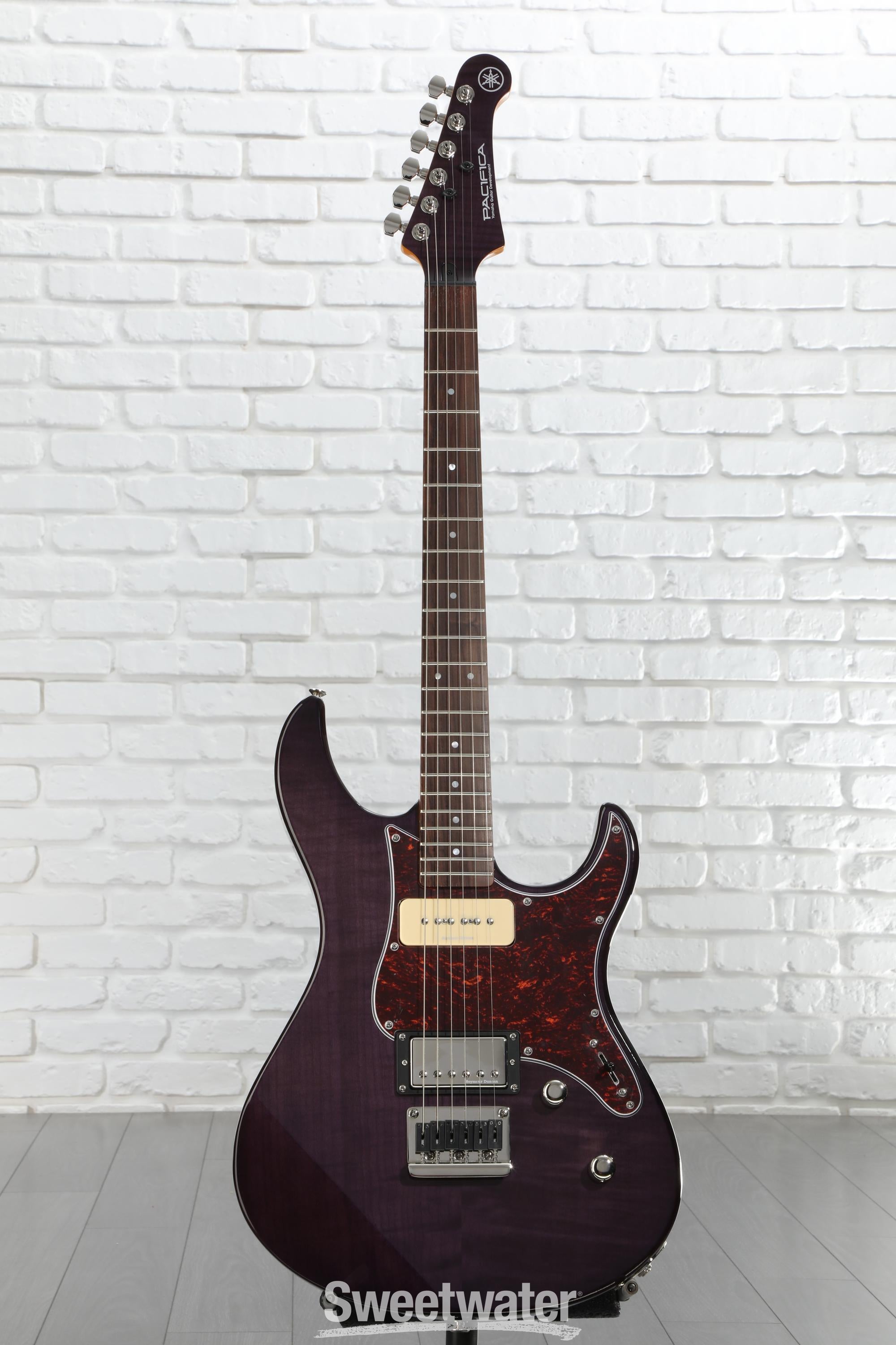 Yamaha PAC611HFM Pacifica Electric Guitar - Translucent Purple
