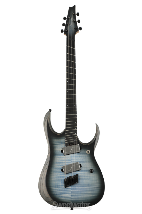 Ibanez Iron Label RGDIM6FM - Cerulean Blue Burst Flat Ibanez Iron Label RGDIM6FM - Cerulean Blue Burst Flat