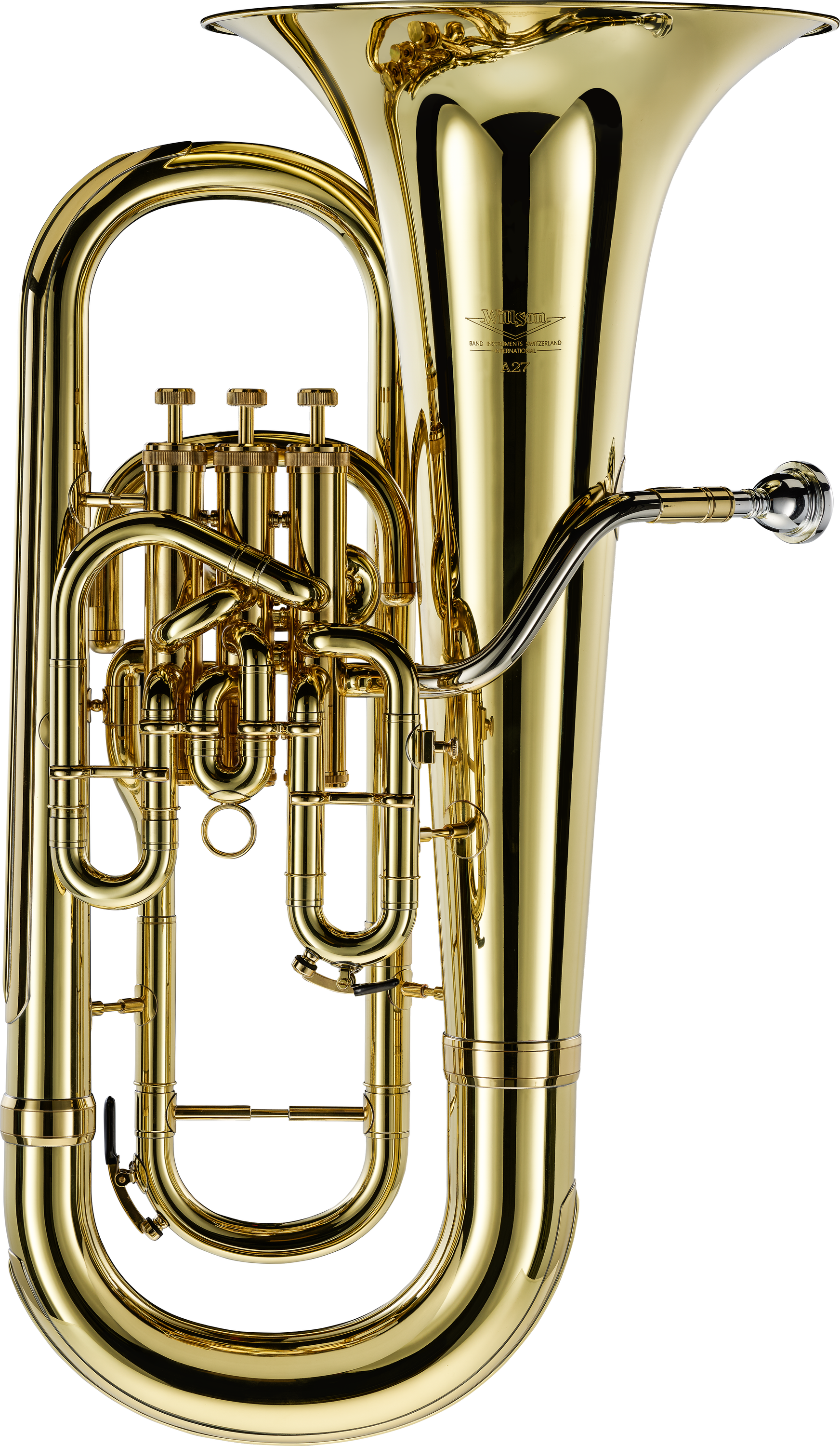 Yamaha YEP-211 Student Euphonium with Front-facing Bell - Lacquer