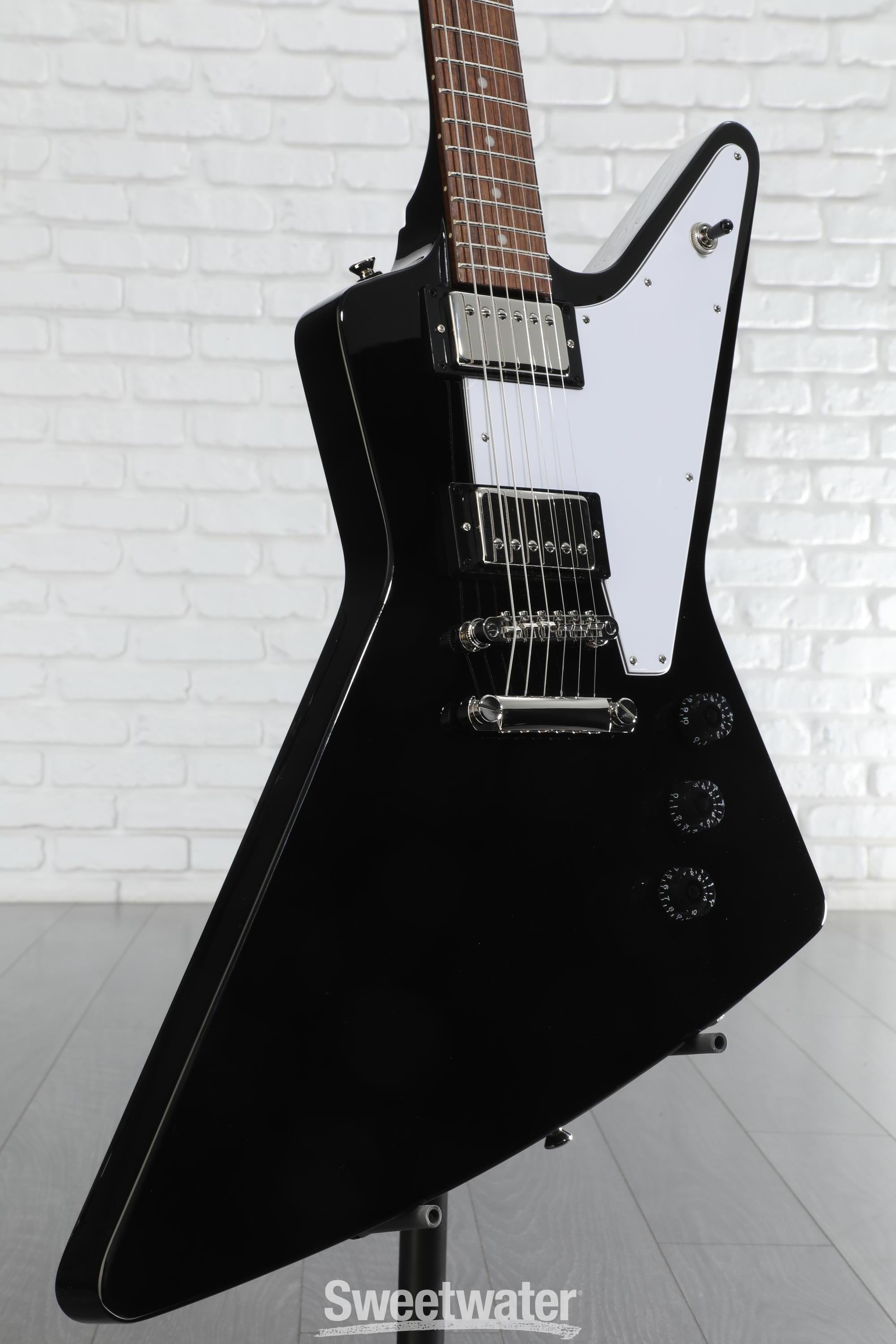 ギター Epiphone Inspired by Gibson Custom Ebony Amazon.com: Epiphone Inspired by Gibson Les Paul Custom