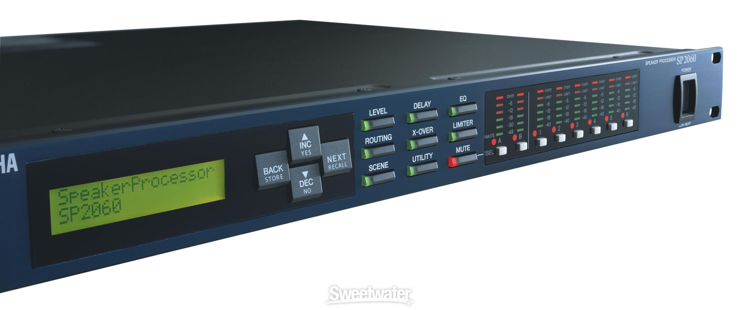 Yamaha SP2060 Digital Speaker Management Processor | Sweetwater