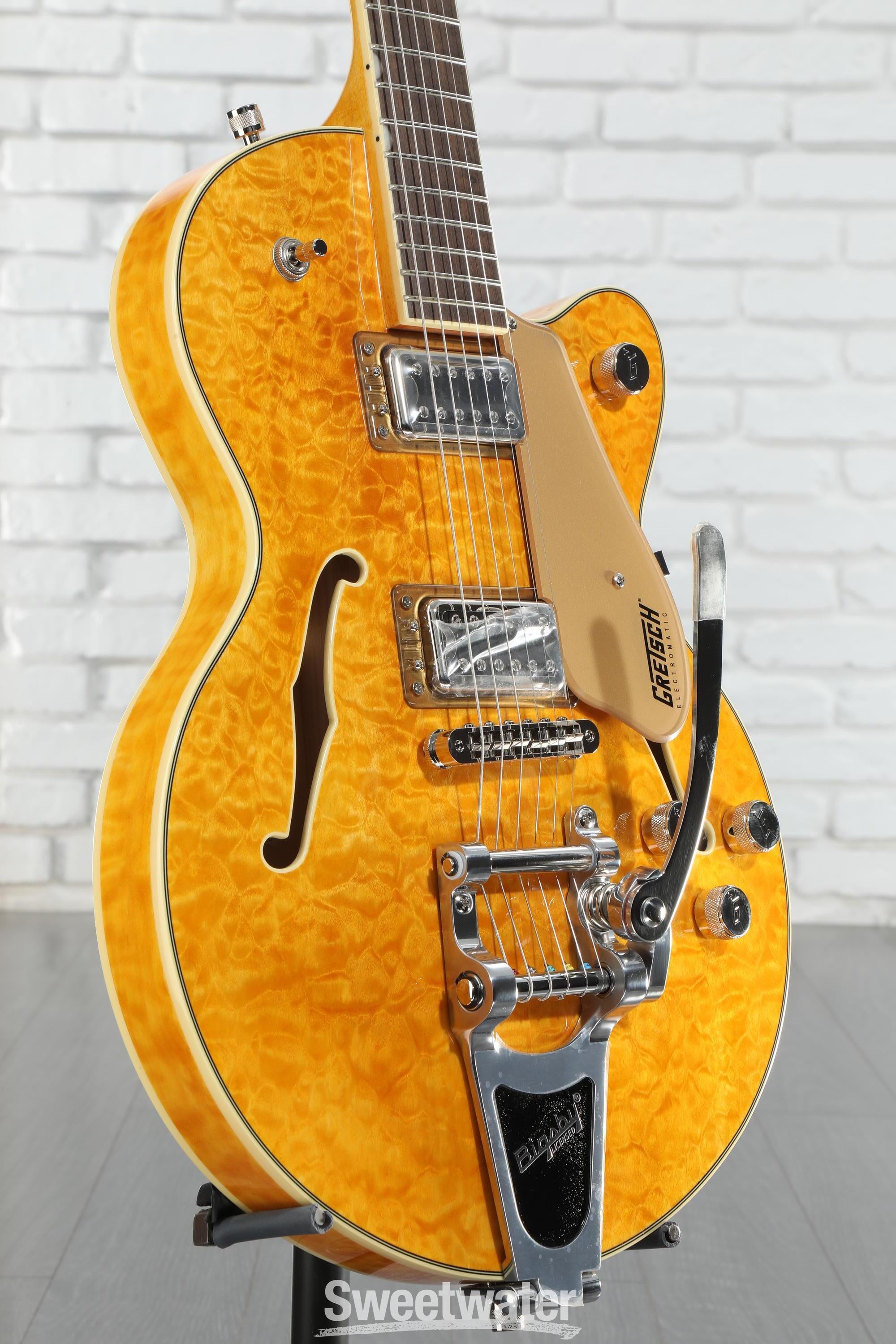 【pino】Gretsch Electromatic Amazon.com: Gretsch G5655T-QM Electromatic Center Block Jr