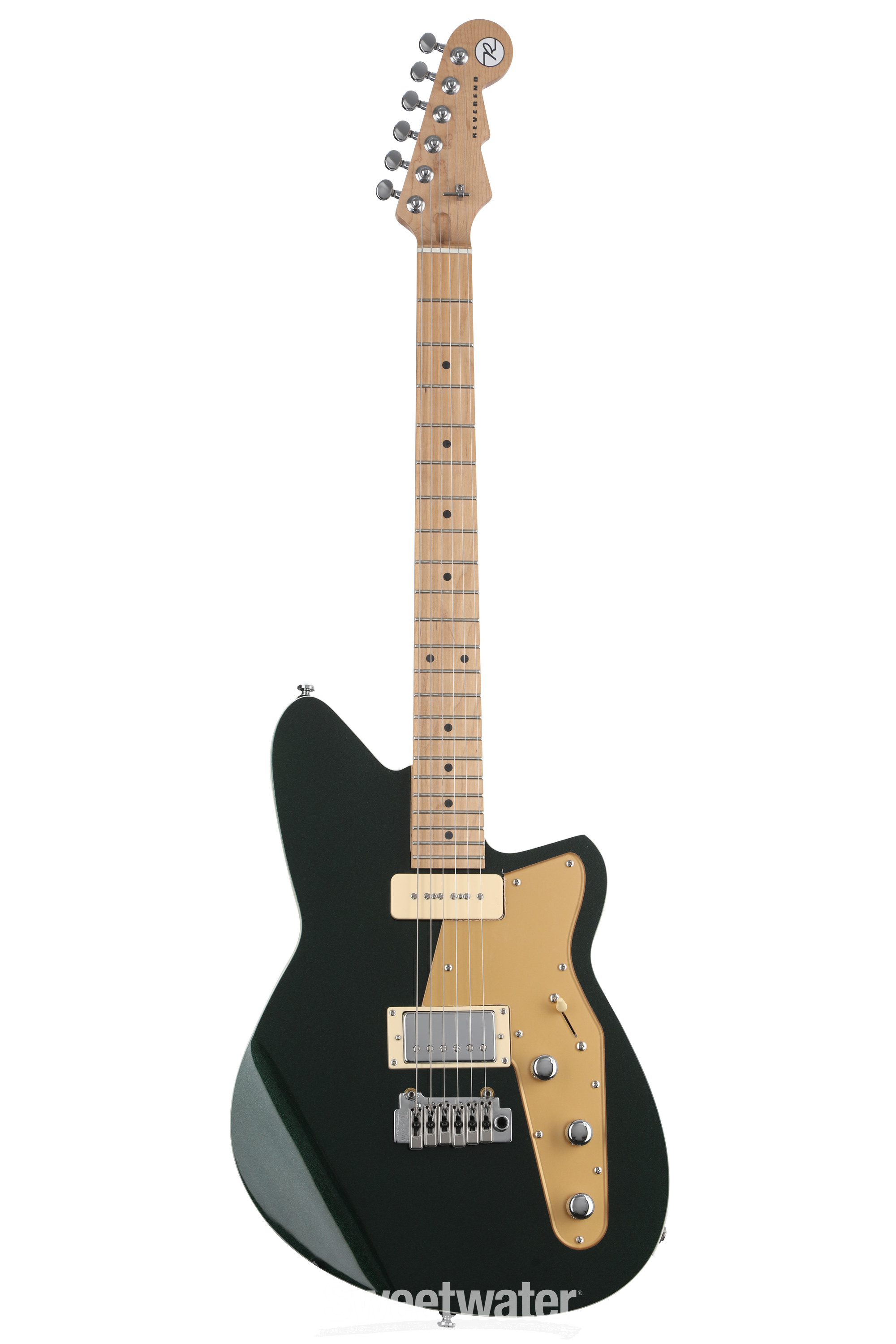 Reverend Double Agent W Electric Guitar with Maple Fingerboard