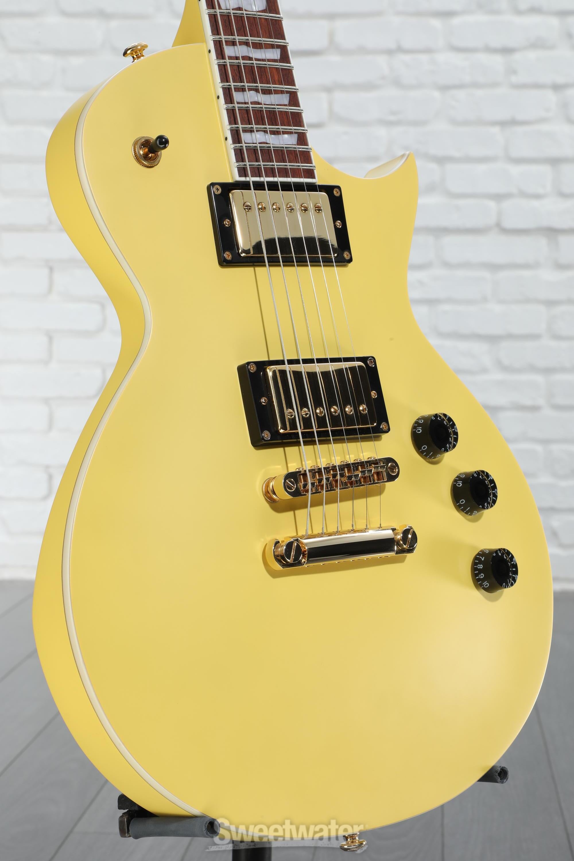ESP LTD Eclipse EC-256 Electric Guitar - Vintage Gold Satin